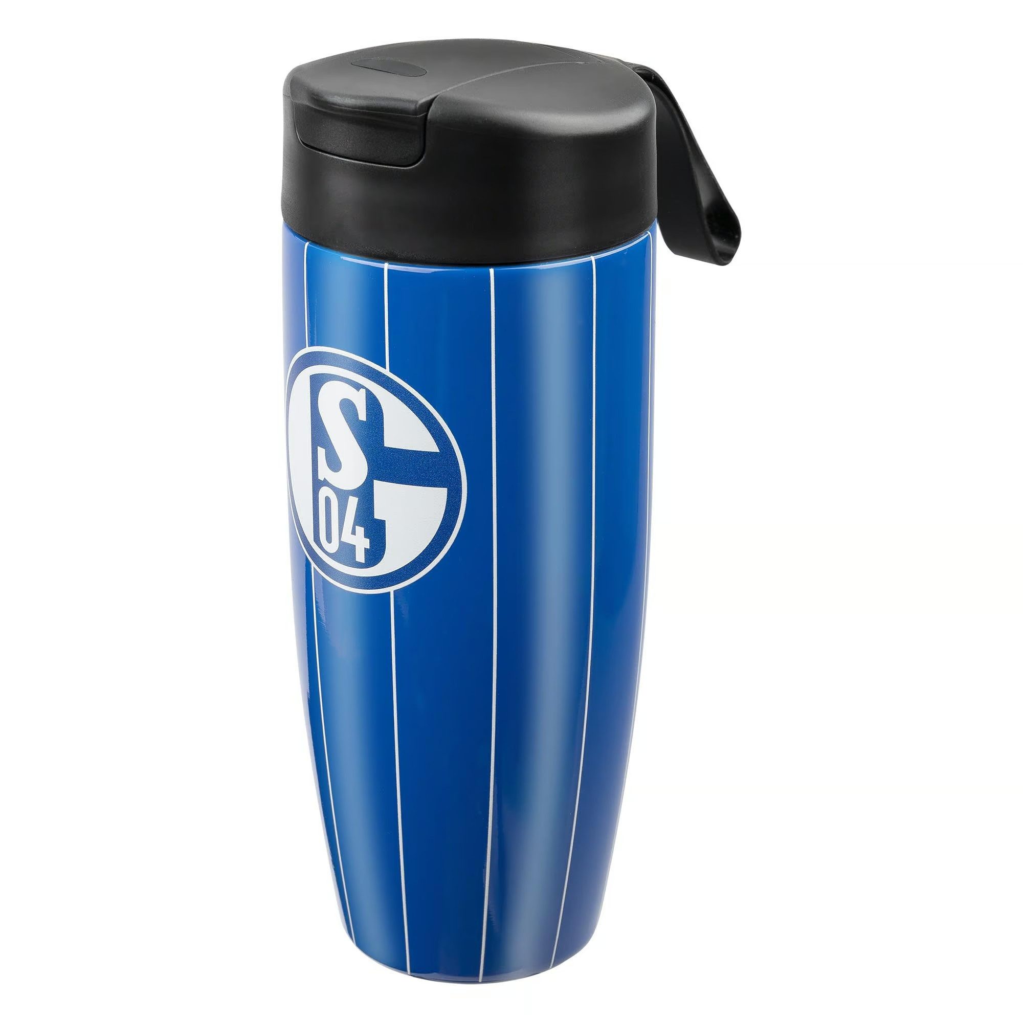 FC Schalke 04 Thermobecher Thermobecher, 100% Edelstahl, Deckel: 92% Kunststoff, 8% Silikon