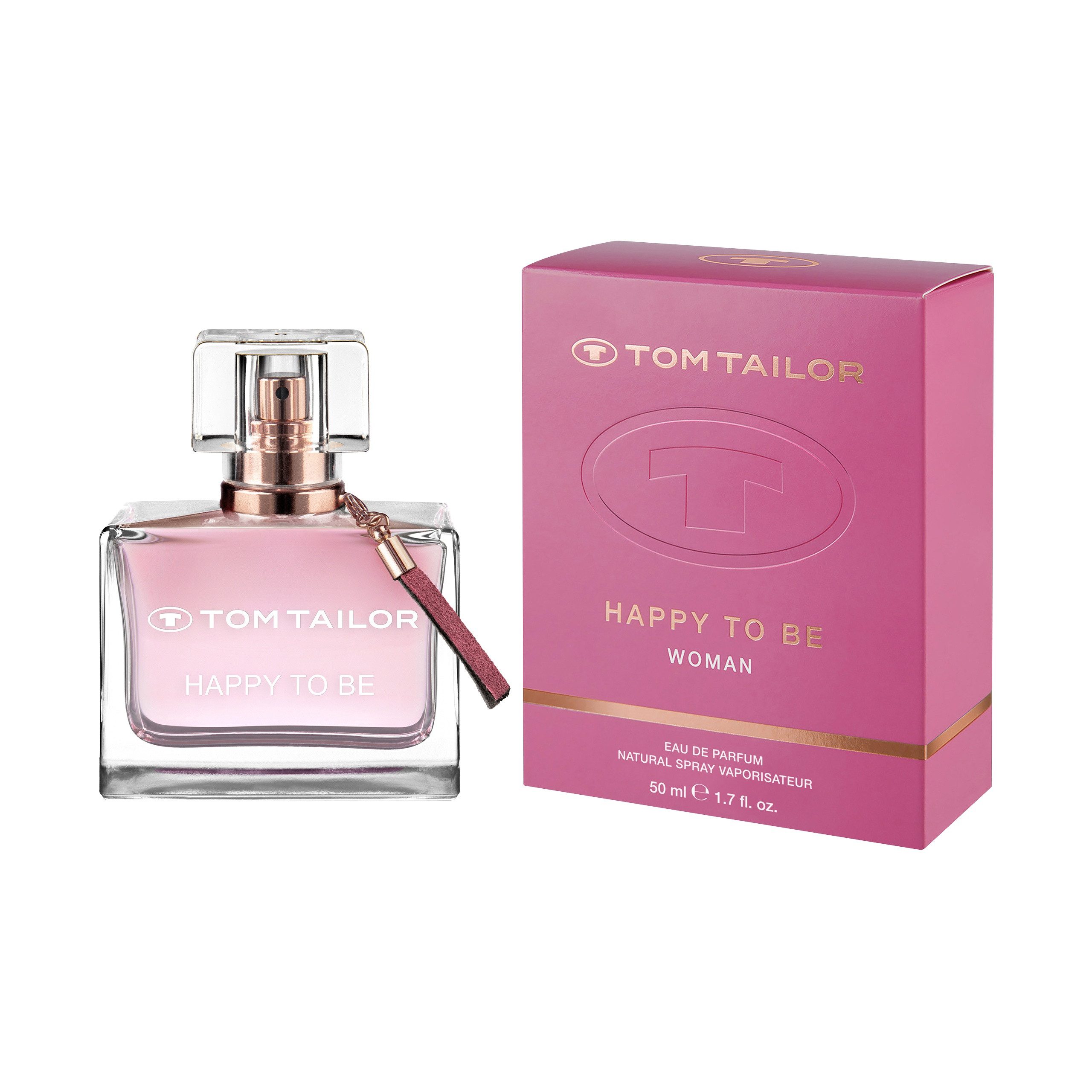 TOM TAILOR Eau de Parfum HAPPY TO BE, EdP 50 ml Woman