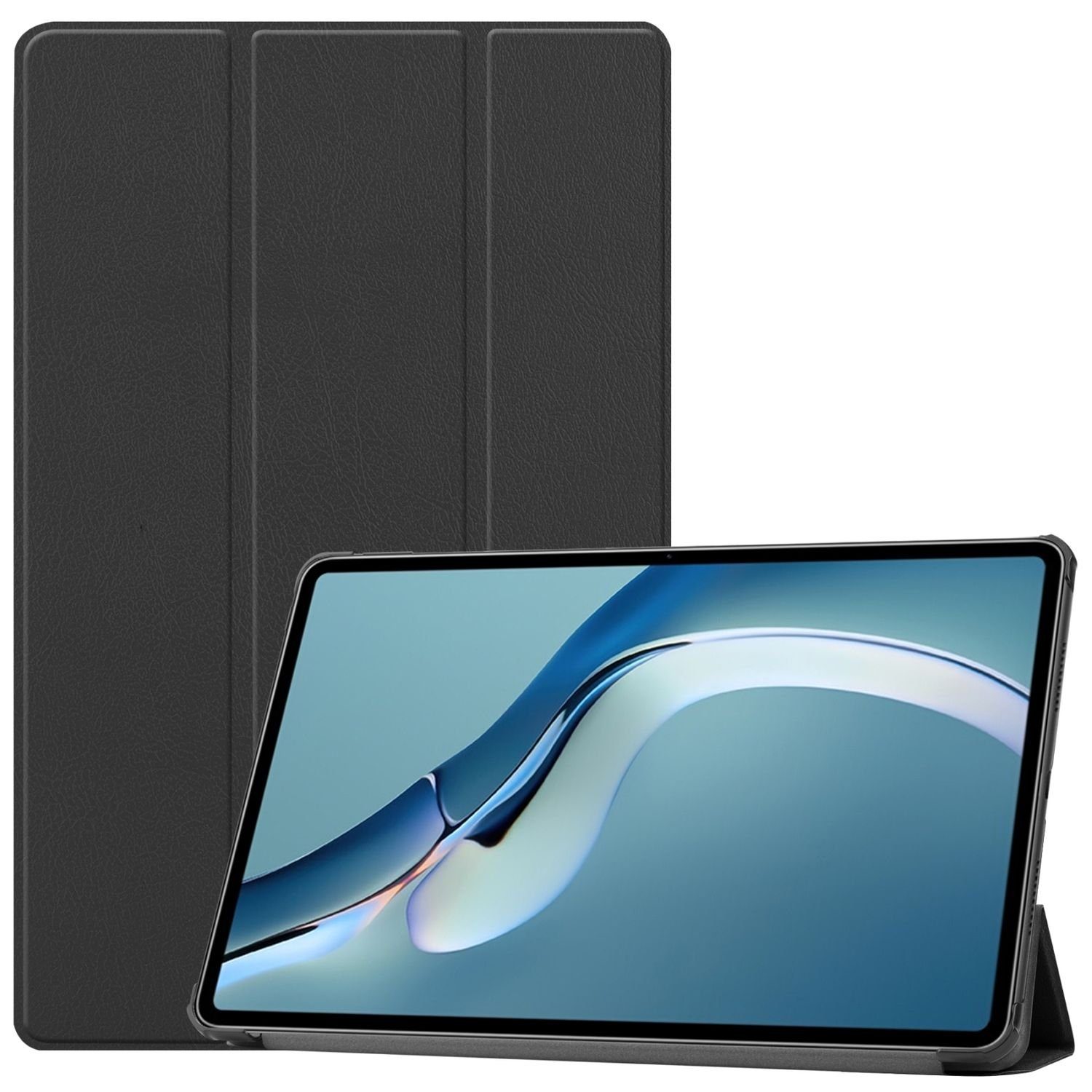 König Design Tablet-Hülle Huawei MatePad Pro 12.6 2021, Tablethülle für  Huawei MatePad Pro 12.6 2021 Schutztasche Wallet Cover 360 Case Etuis  Schwarz
