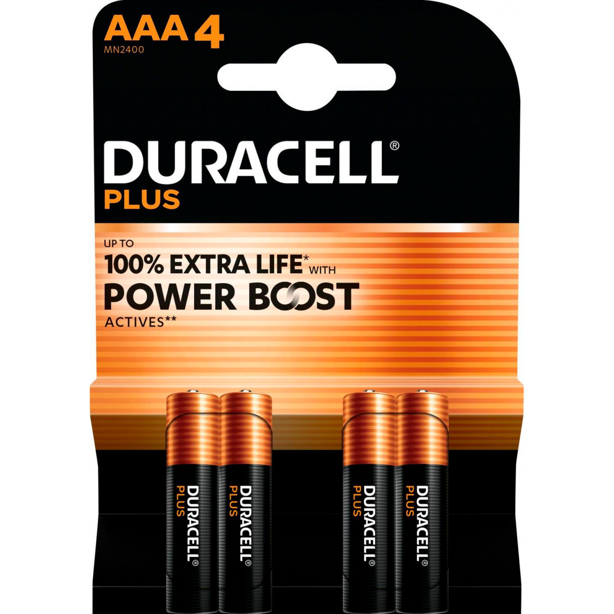 Duracell Duracell Plus Alkaline Batterie, Micro AAA LR03 Batterie