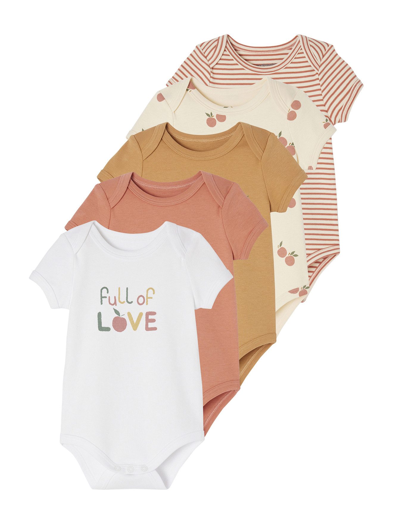 Body 5er-Pack Baby Schlupfbodys aus