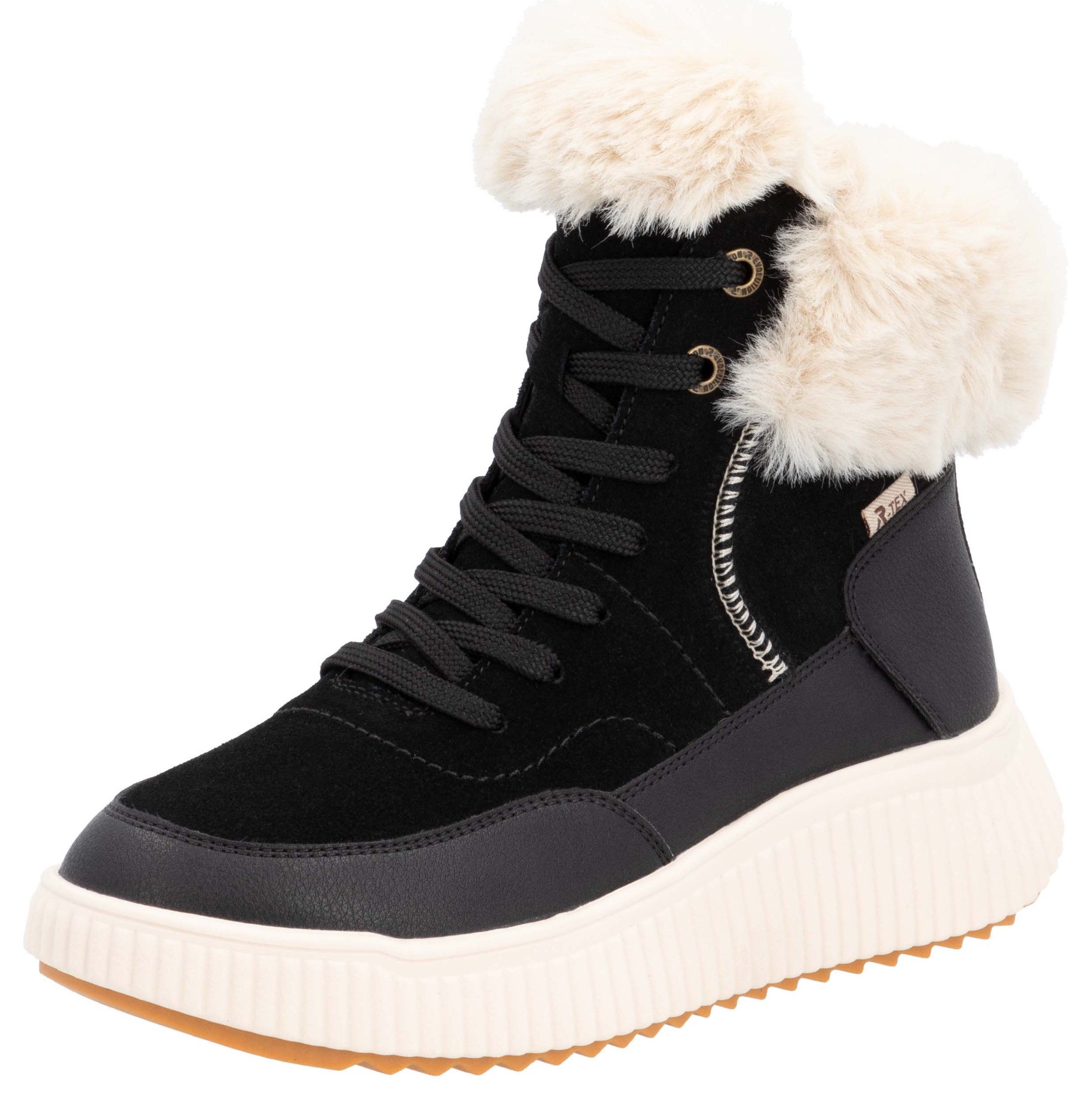 Rieker EVOLUTION Winterboots Snowboots, Schnürstiefel in schmaler Form