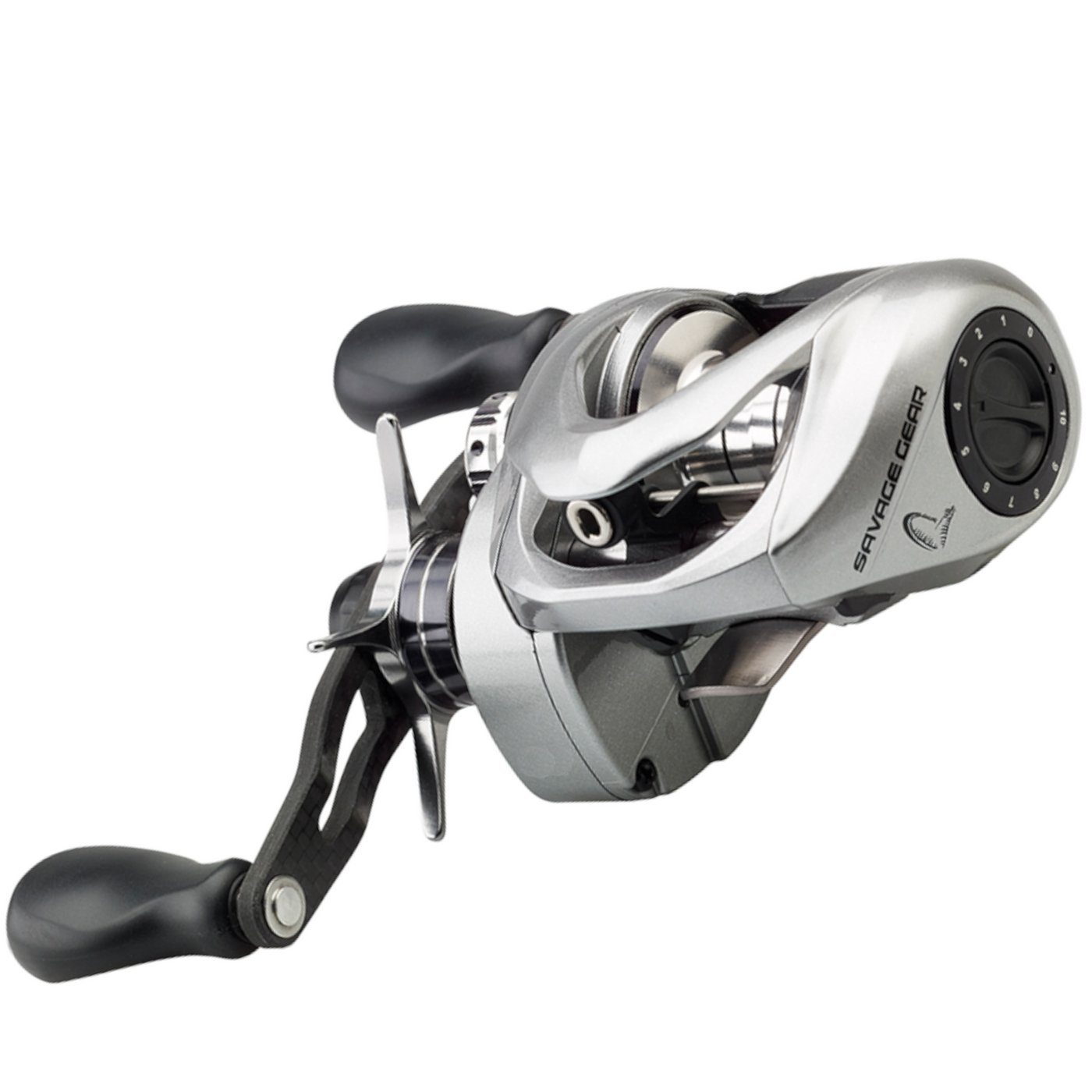 Rolle) BC RH SG10 - Baitcaster Savage 6.6:1 250 Rechtshand Gear Multirolle