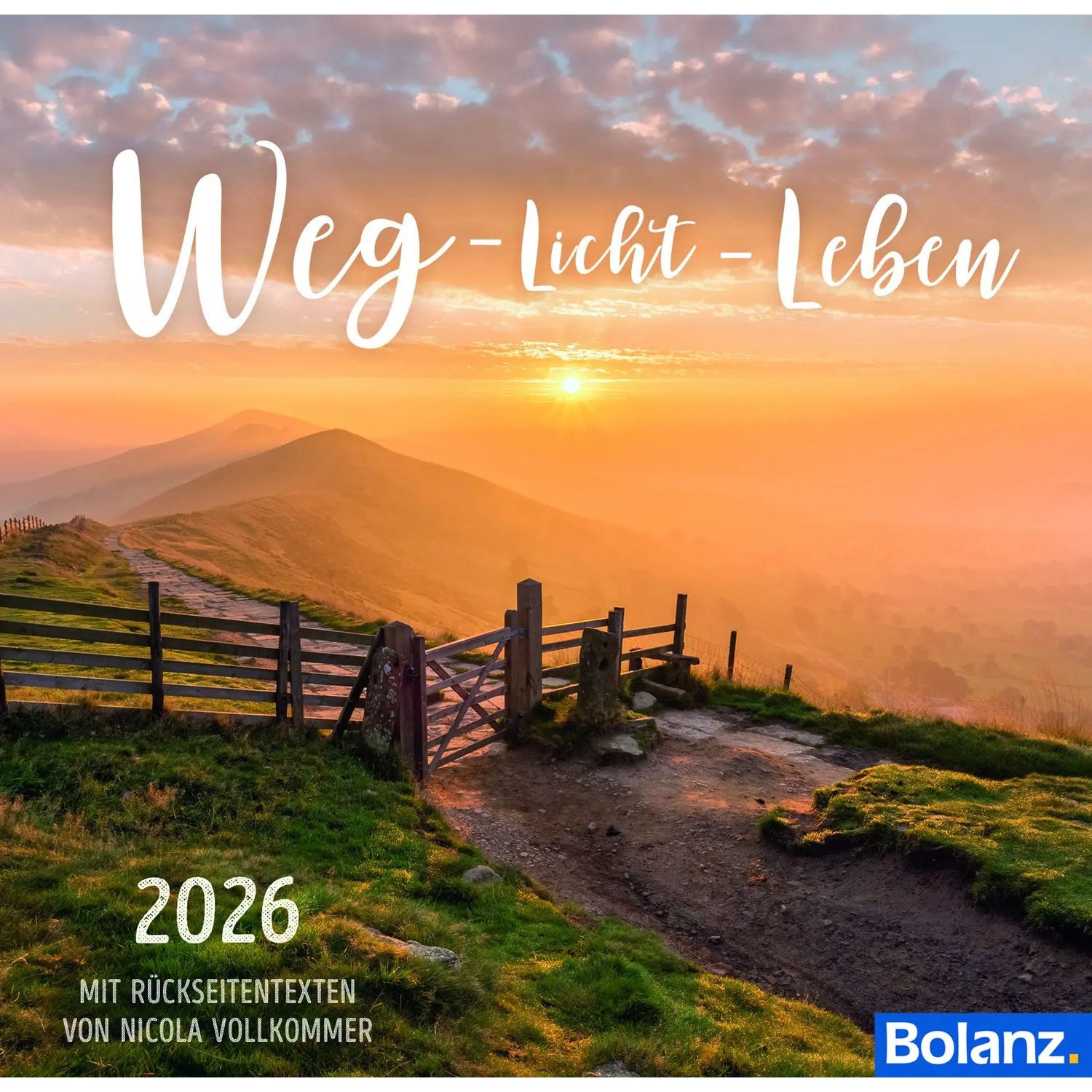 Tischkalender Weg - Licht - Leben 2026