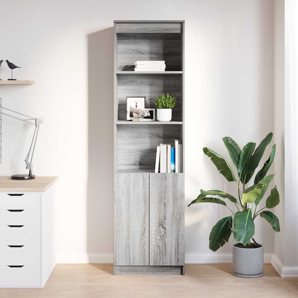vidaXL Highboard Highboard Grau Sonoma 50x35x180 günstig online kaufen