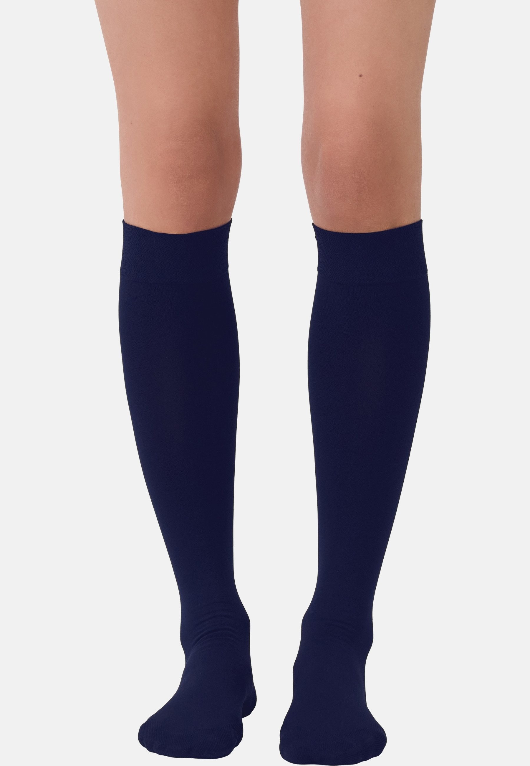 ITEM m6 Kniestrümpfe KNEE-HIGH OPAQUE CONSCIOUS Hightech-Kompression, breiter Bund, hautfreundlich, Garn-Mix