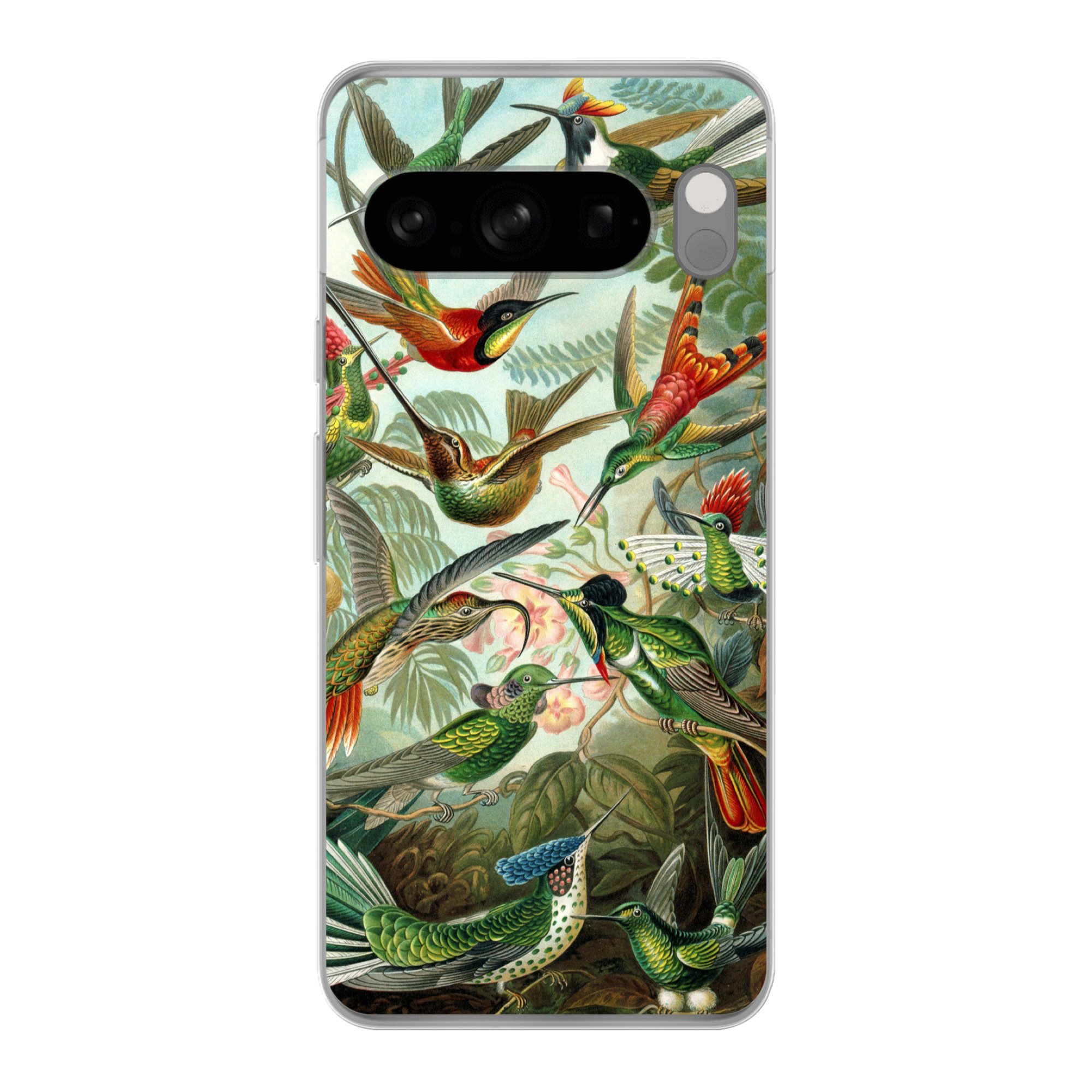 MuchoWow Handyhülle für Google Pixel 8 Pro Trochilidae - Alte Meister - Kunst, Phone Case, Silikon, Schutzhülle Dünn