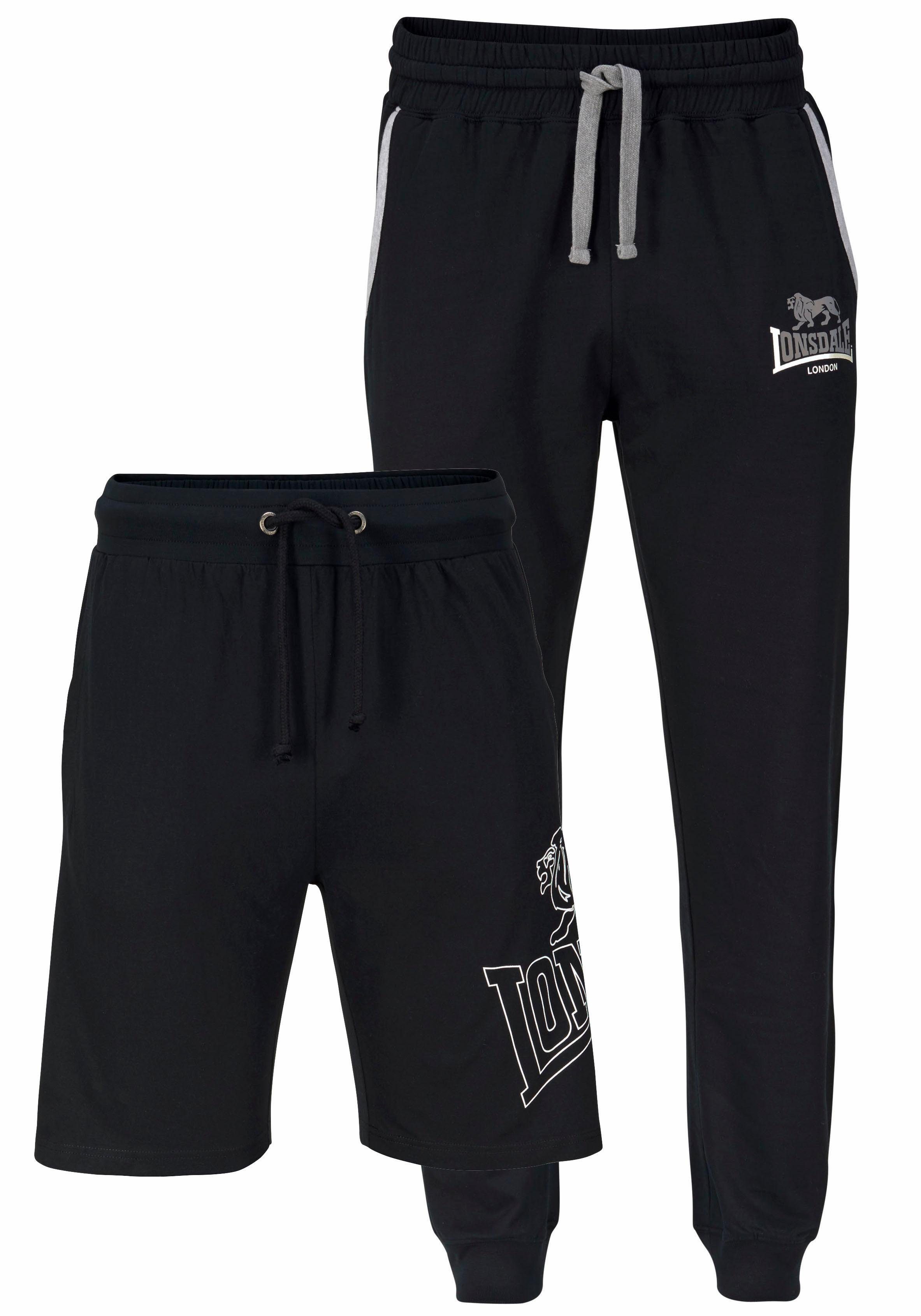 Lonsdale Jogginghose und Shorts als Set GIFFORDLAND (Set) Set: Jogginghose günstig online kaufen