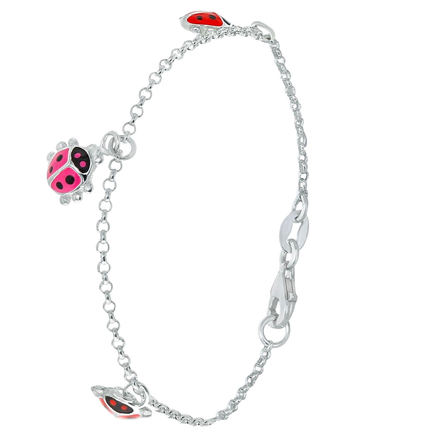LUCARDI Charm-Armband Armband - 925 Silber - Silber - Kinder