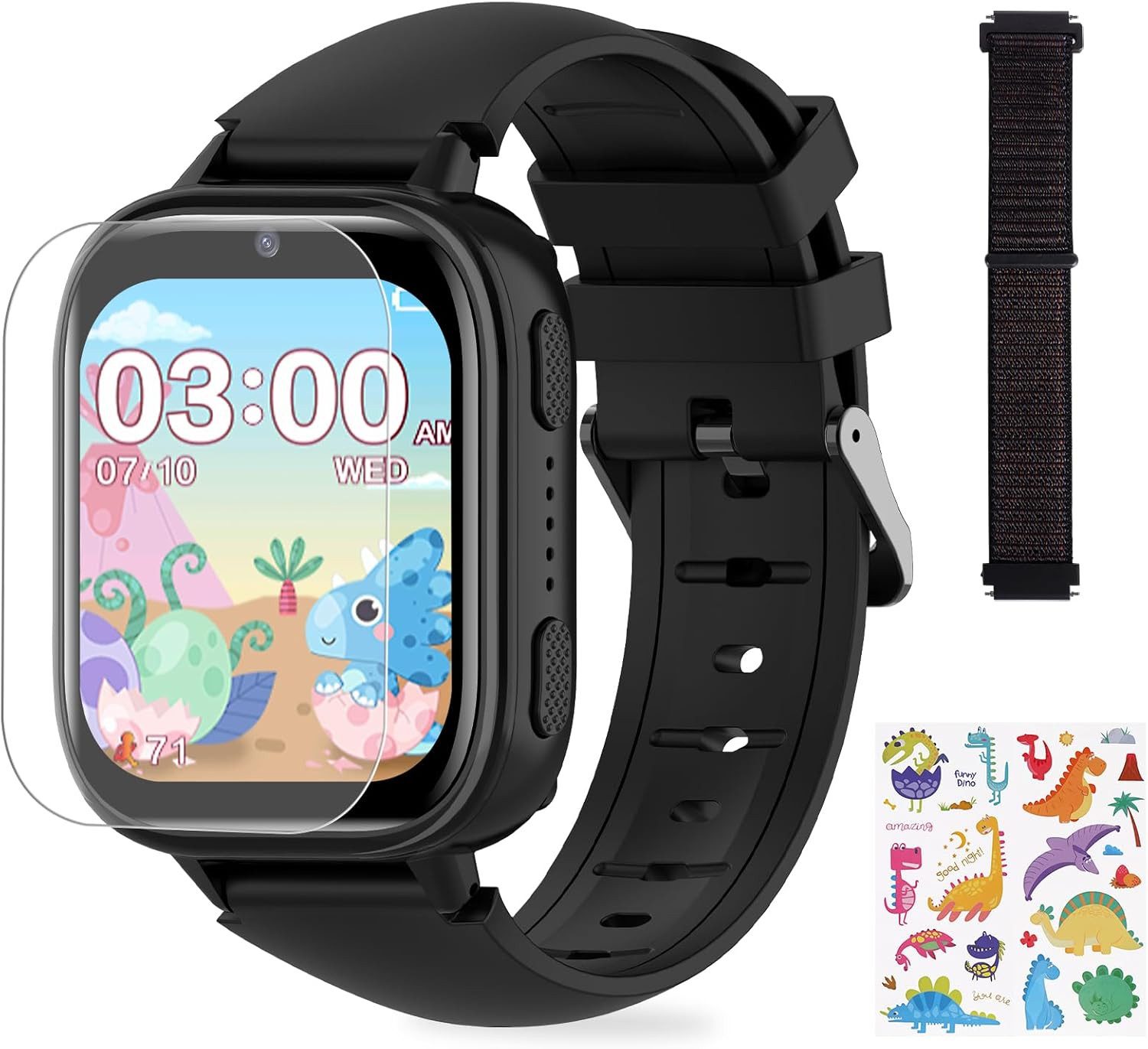OKYUK A26 Smartwatch (4,6 cm, sim)