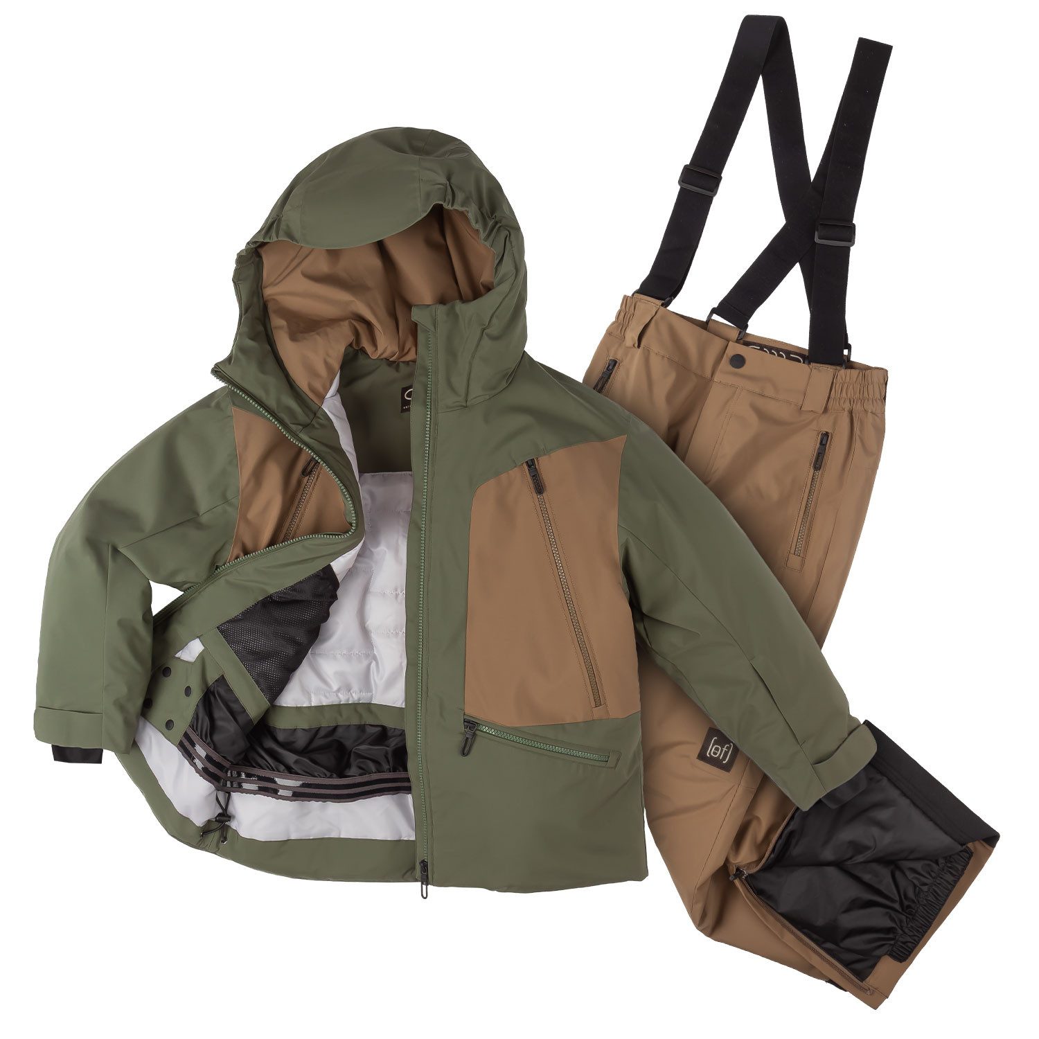 CMP Skianzug Jungen Skijacke + Skihose, wasserdicht - winddicht - atmungsaktiv - mit Schneefang