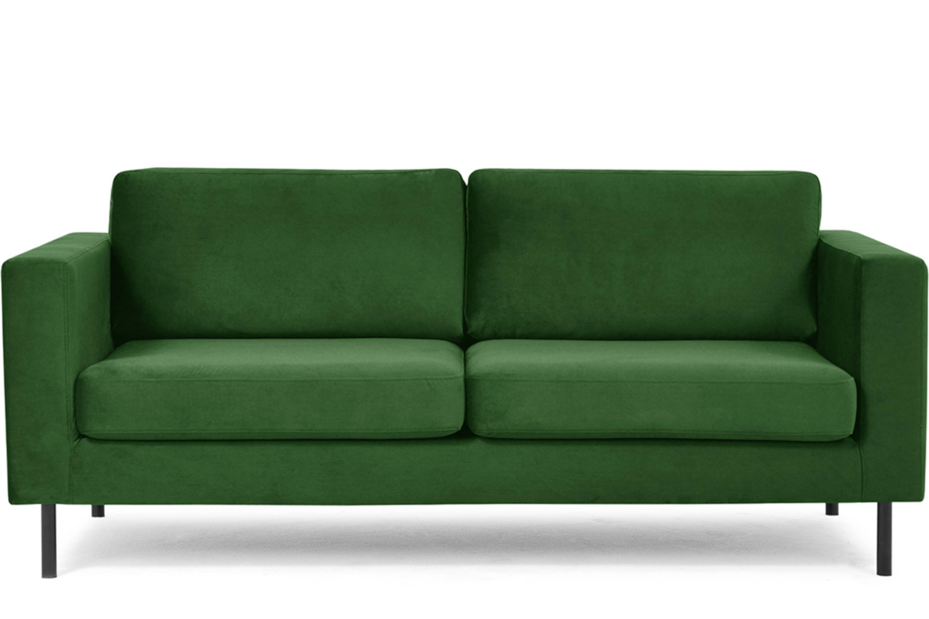 | hohe 2,5-Sitzer grün universelles | Sofa, Konsimo grün Design grün Beine, TOZZI