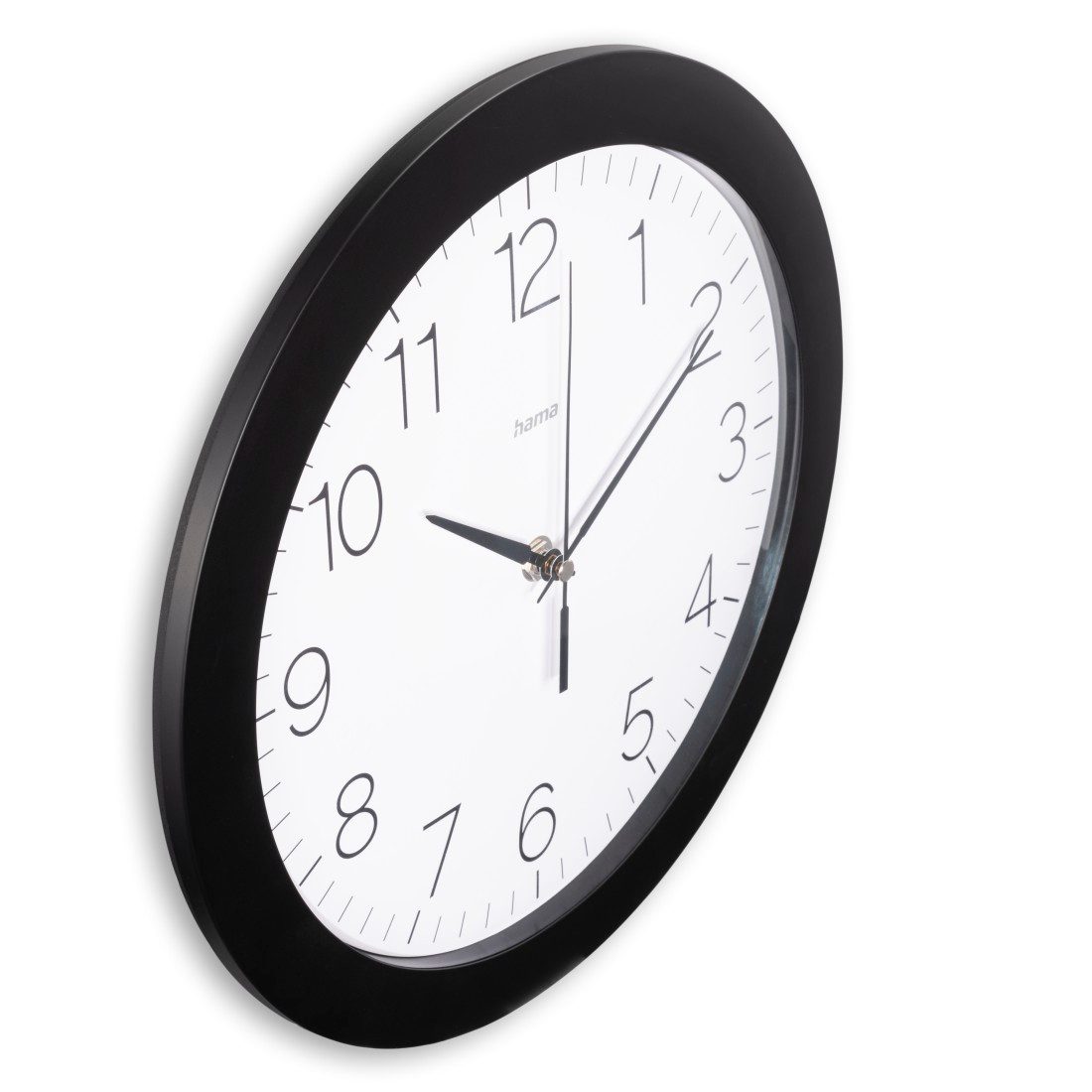 Hama Funkwanduhr DCF-Funkwanduhr "Teneriffa", Ø 30 günstig online kaufen