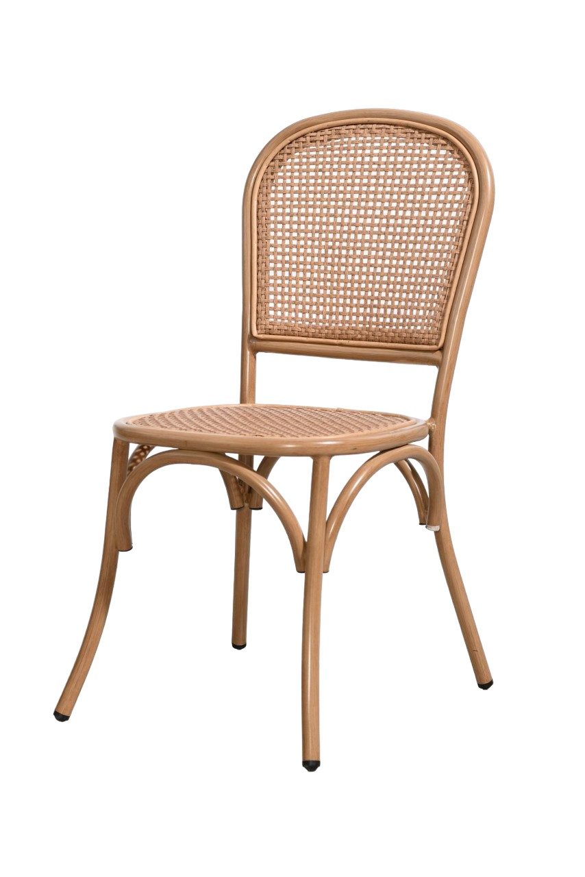 Vintagehaus Gartenstuhl Rattanstuhl Cabana Bistro PE-Rattangeflecht günstig online kaufen
