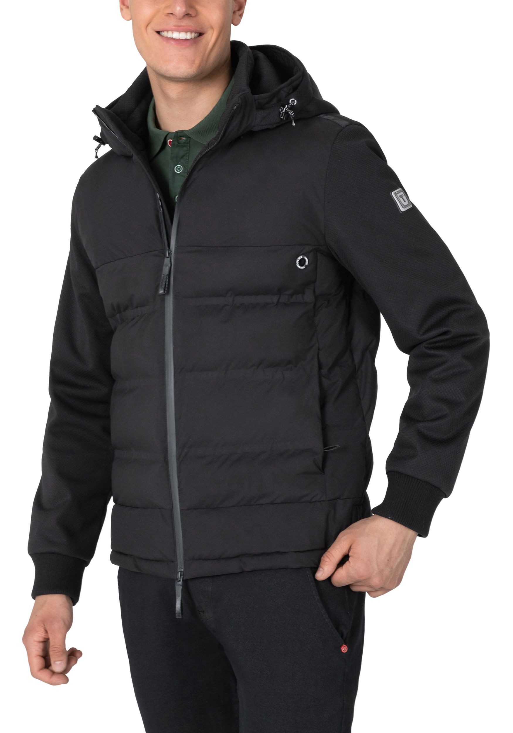 TIMEZONE Blouson wasserfest abnehmbare Kapuze Daunen-Optik Tech Jacket Five