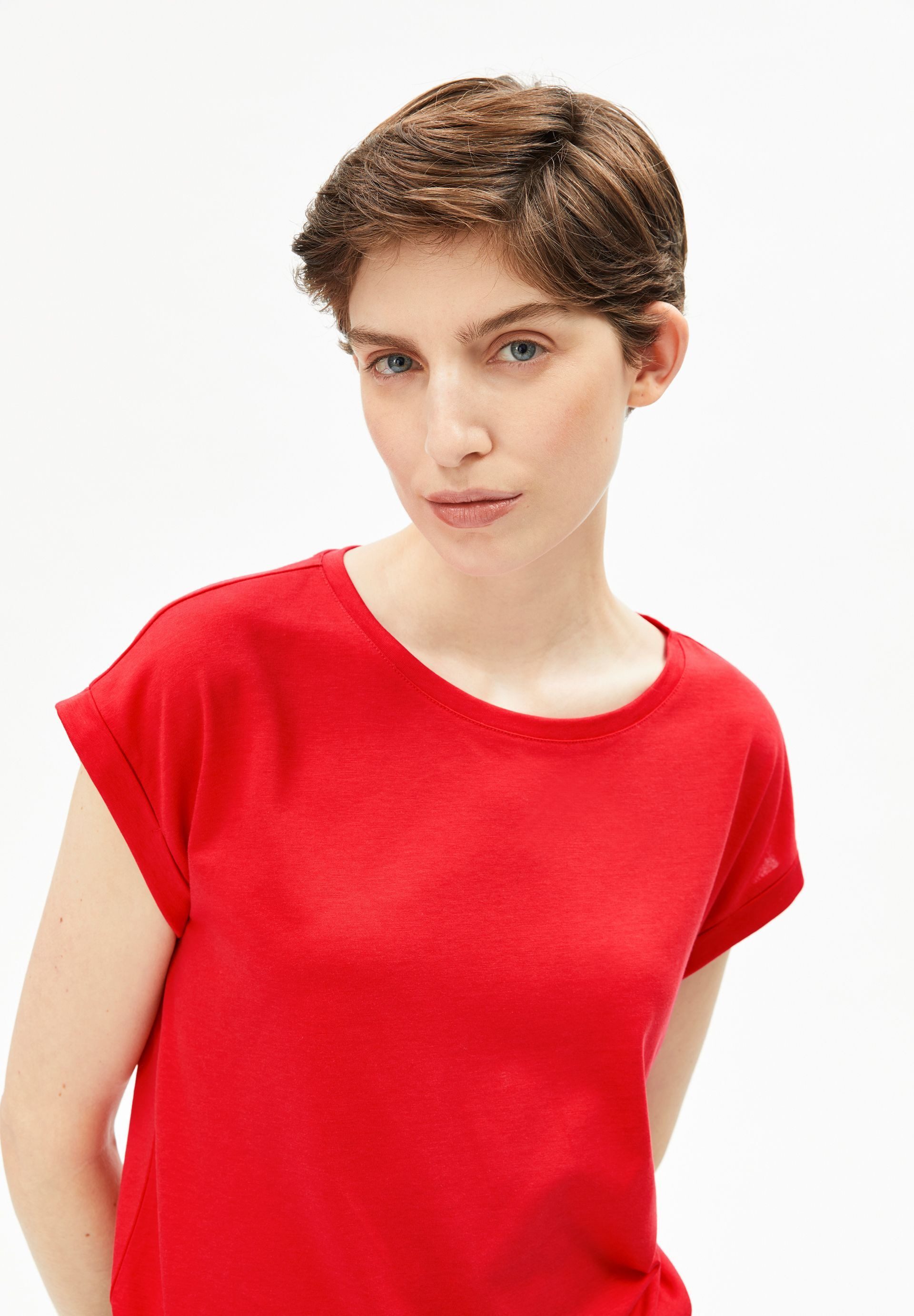 Armedangels T-Shirt JILAANA T-Shirt aus TENCEL™ Lyocell Mix Regular Fit