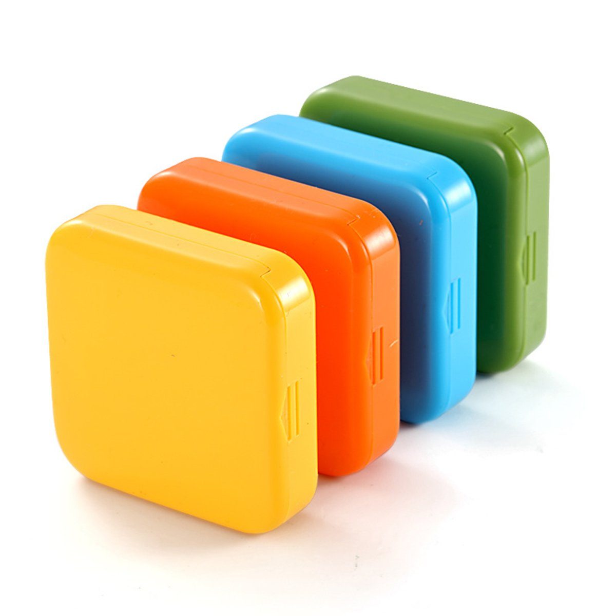 CTGtree Medizinschrank 4 Stück Tablettenbox Klein,Pillendose Klein Für Unterwegs (4-St) | Alle Schränke