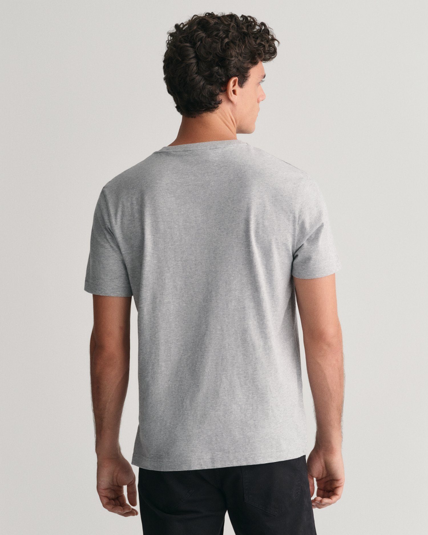 Gant GREY GRAPHIC MELANGE T-SHIRT G T-Shirt