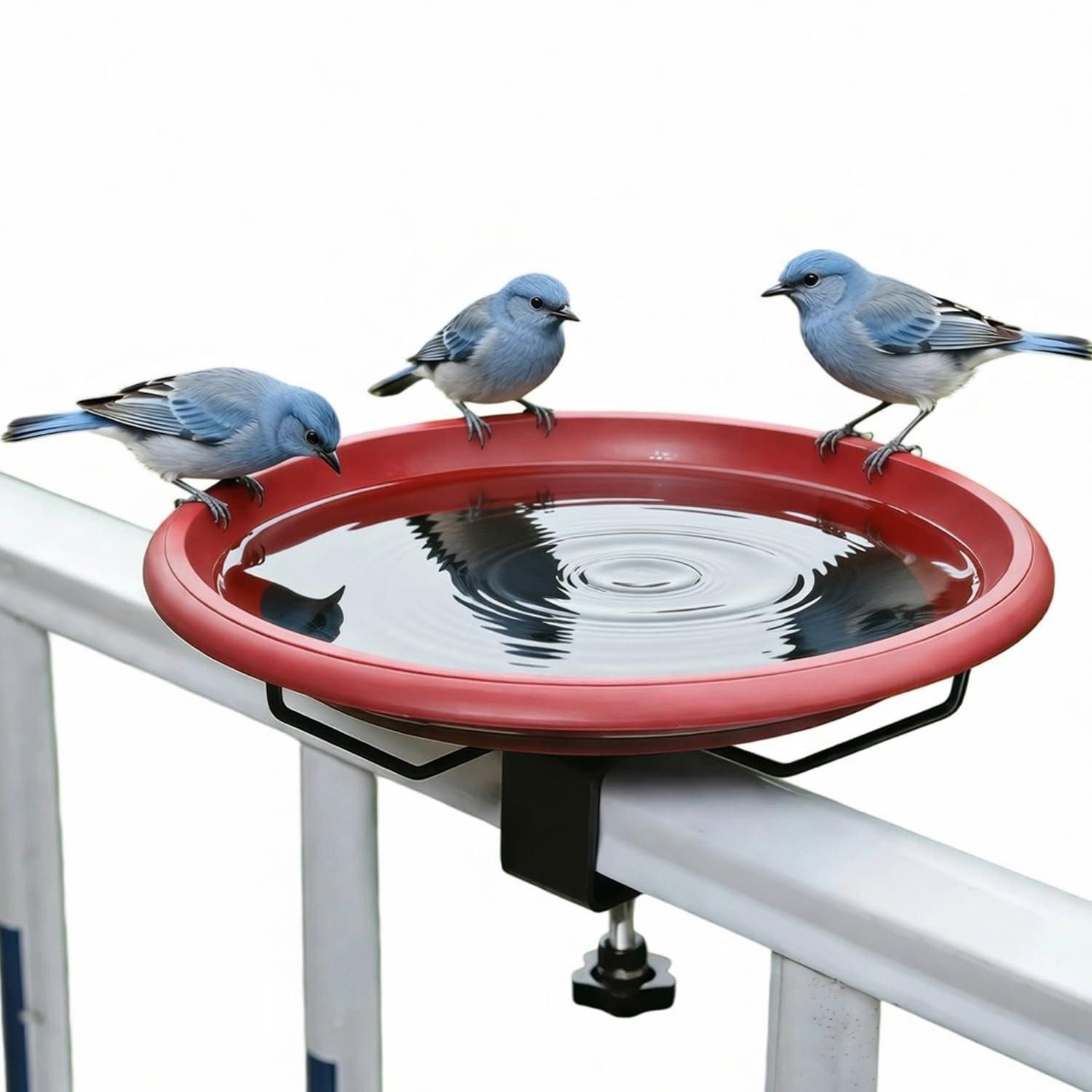LuxusKollektion Vogeltränke Vogeltränke frostsicher braun 26cm