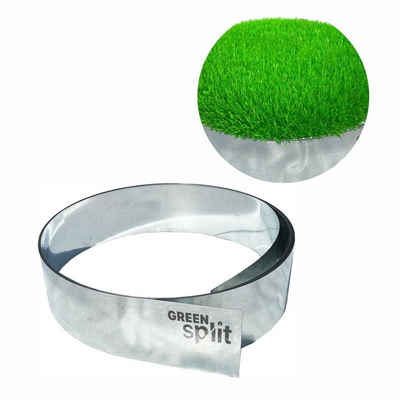 Green-split Beetbegrenzung Rasenkantenband Metall Alu/Zink 25cm x 10Meter Rasenkanten