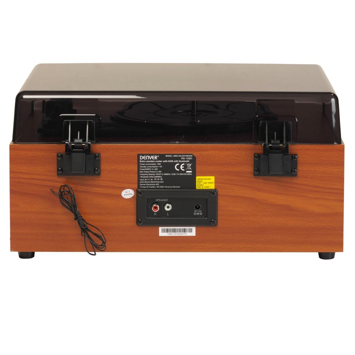 Denver MRD-52 Lightwood Microanlage