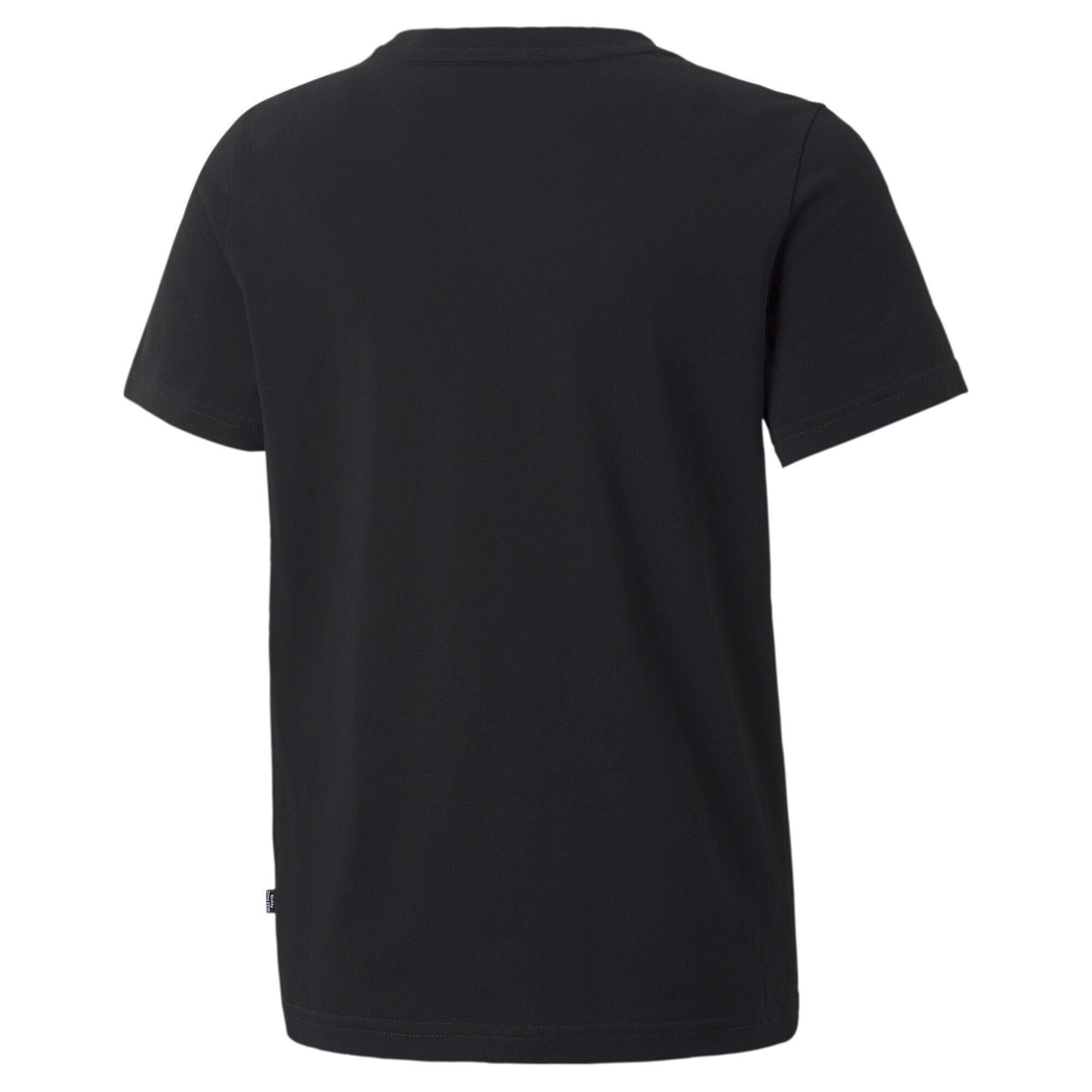 T-Shirt Blockfarben PUMA Black in Essentials+ Xx T-Shirt Jugendliche