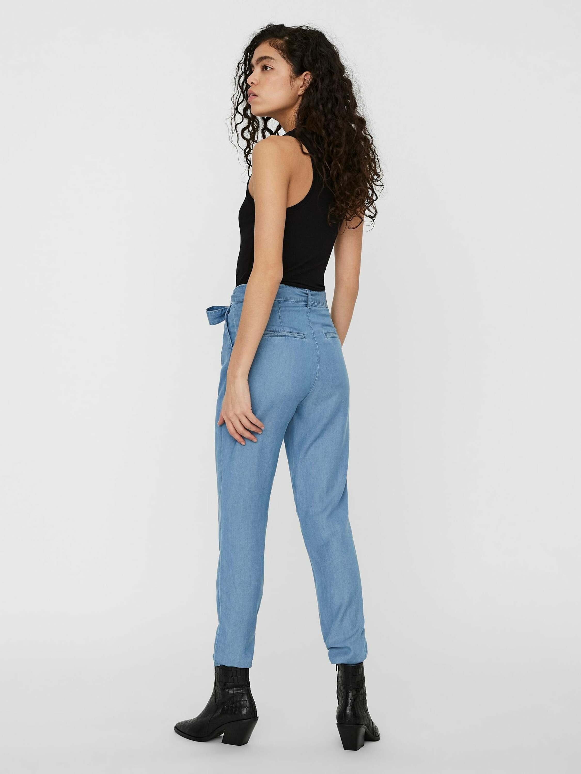 Vero Moda Stoffhose MIA (1-tlg) Falten günstig online kaufen