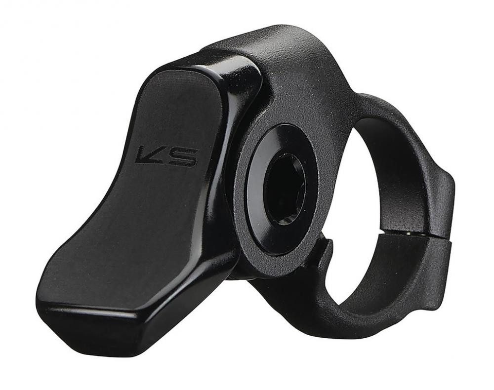 Sattelstütze Remotehebel KS KGSL Alu Remote Reverse, schwarz