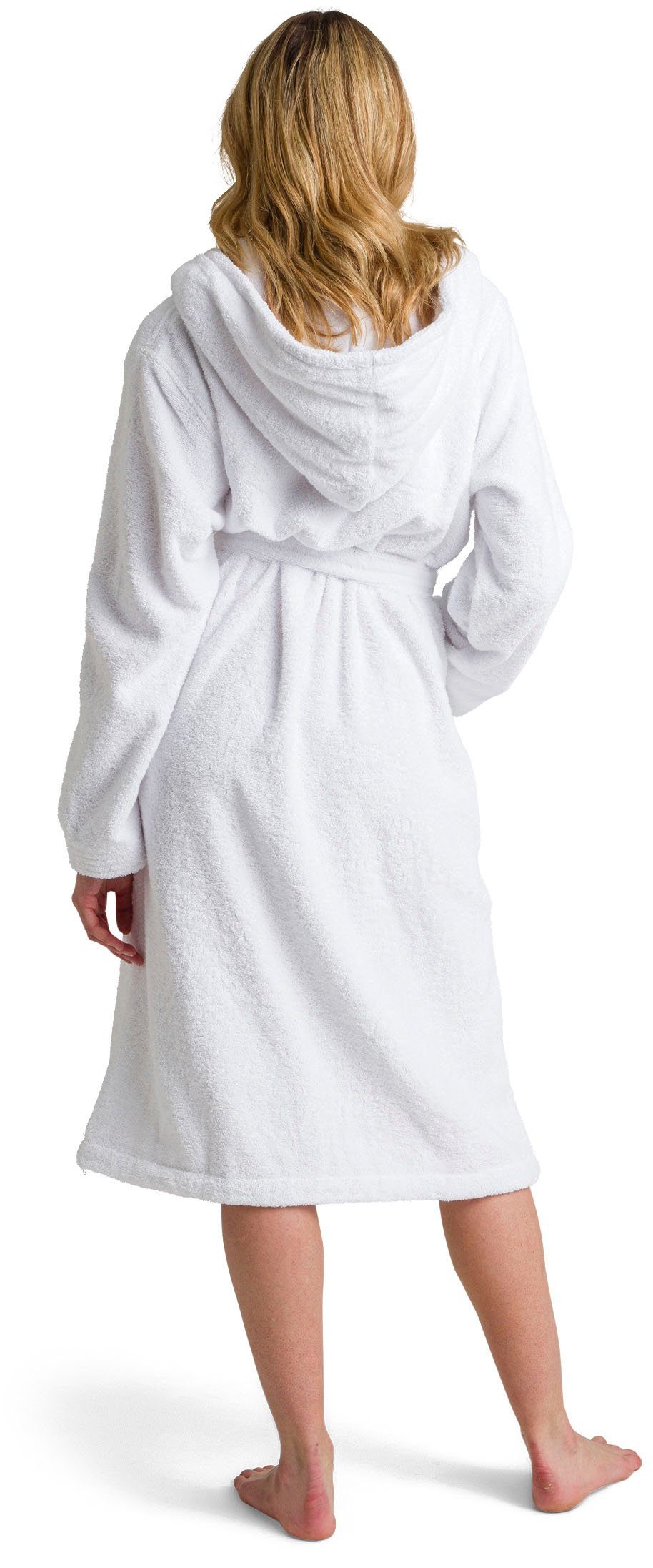 Möve Unisex-Bademantel Superwuschel Kapuze, ideal für Sauna & Spa, Hotelbad günstig online kaufen