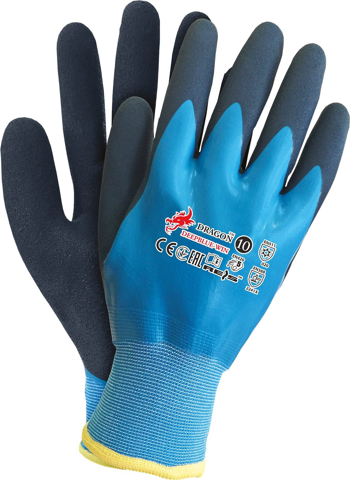 Arbeitshandschuhe Arbeitshandschuhe DEEPBLUE-WIN Blau