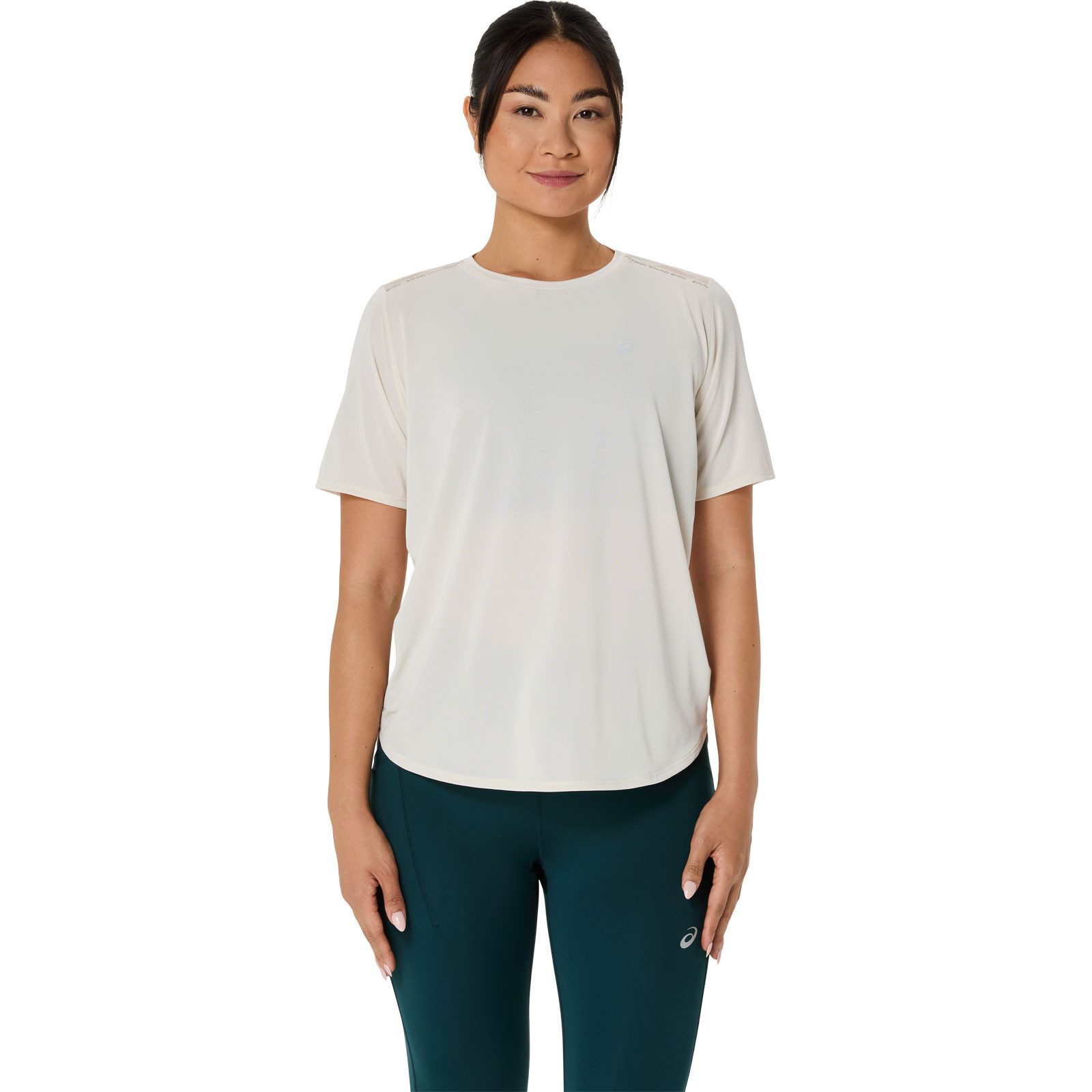 Asics Laufshirt ROAD Short Sleeve Top Lady 2012C969-201 Running & Sport Shirt