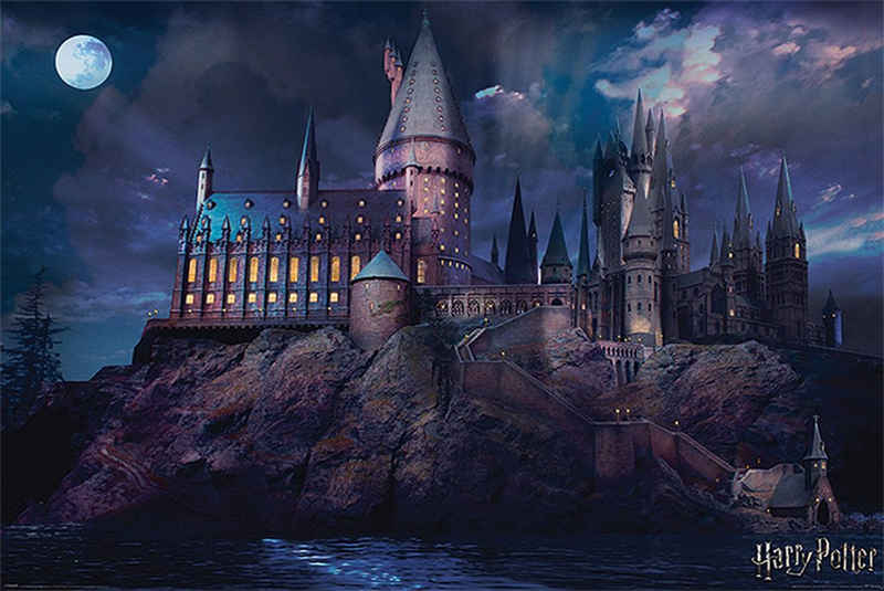 Grupo Erik Poster Harry Potter Poster Hogwarts 91,5 x 61 cm