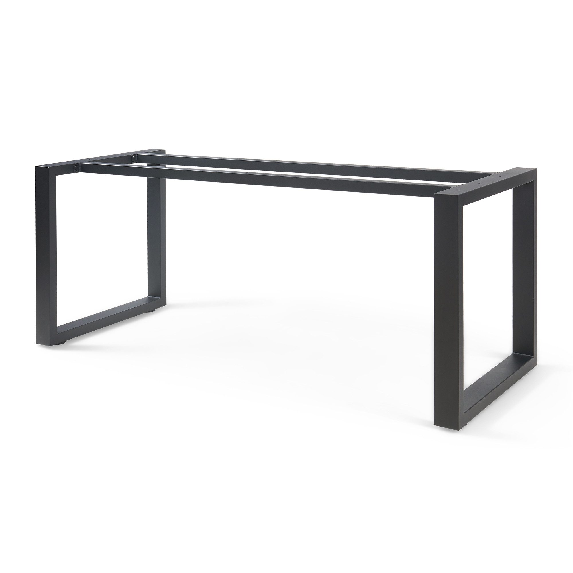 en.casa Tischgestell, »Vestmalu« Stahl 140 x 70 x 72 cm Schwarz