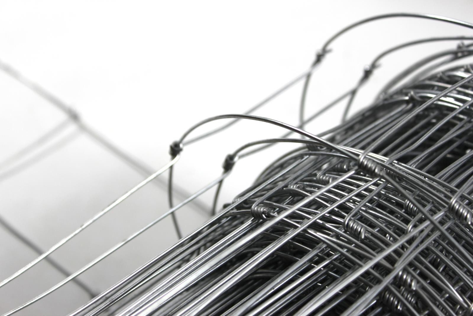 ESTEXO Gartenzaun Weidezaun Knotengeflecht Wildzaun 120/10/30 Draht Zaun 50 m Forstzau