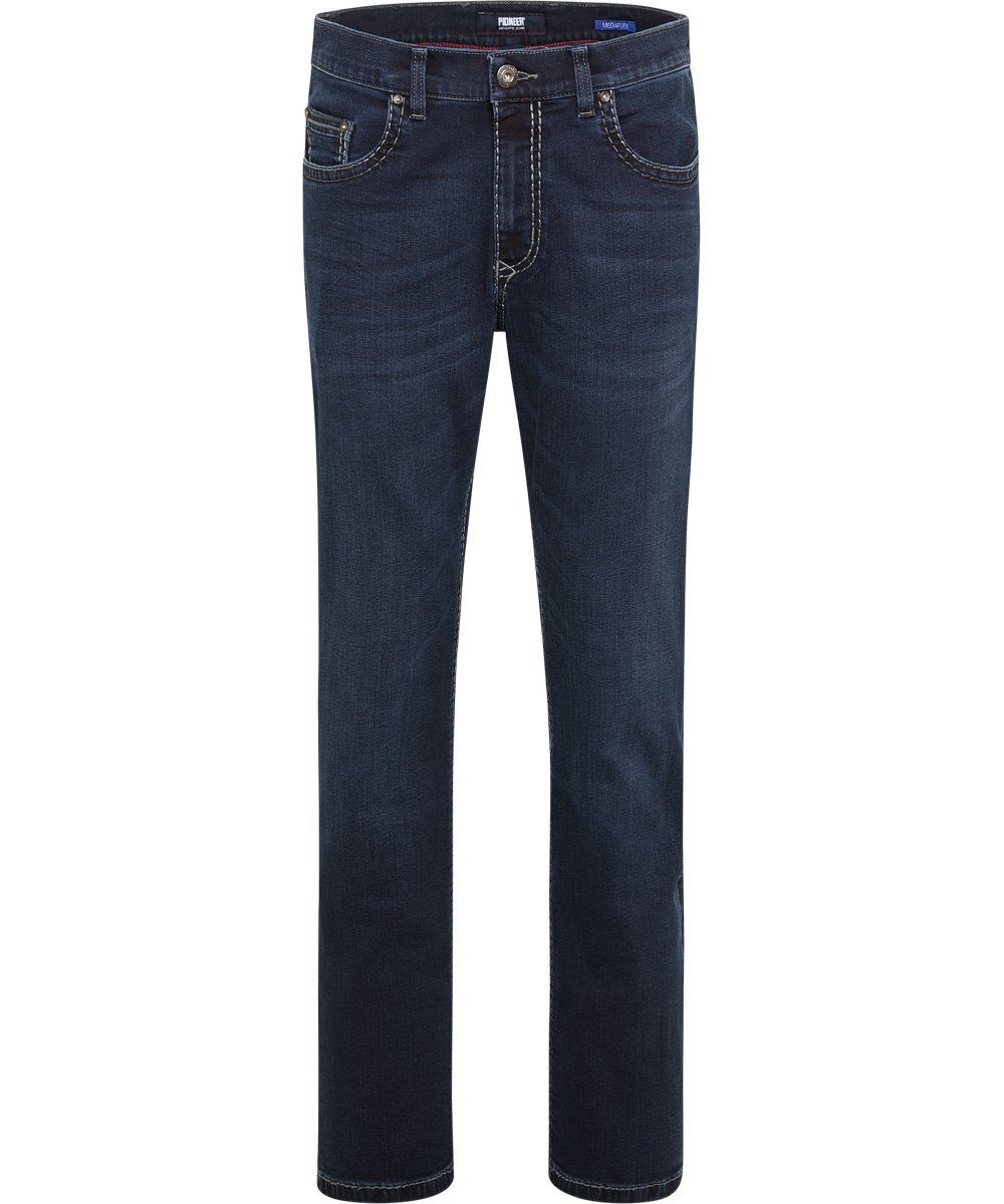 5-Pocket-Jeans PIONEER RANDO MEGAFLEX stone used 1654 9991.362 - HANDCRAFTED