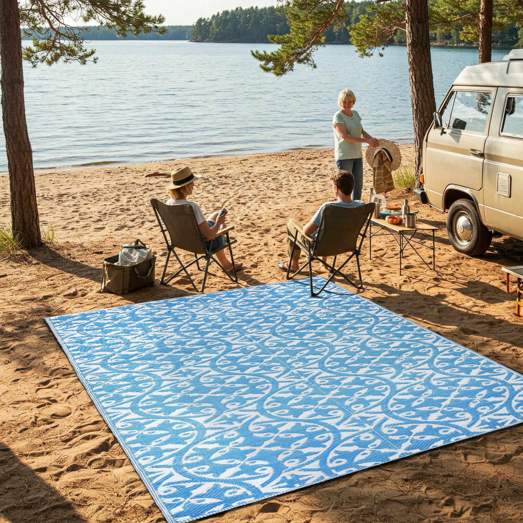 Tapiso Outdoorteppich IBIZA, rechteckig, Outdoor, Balkon, günstig online kaufen