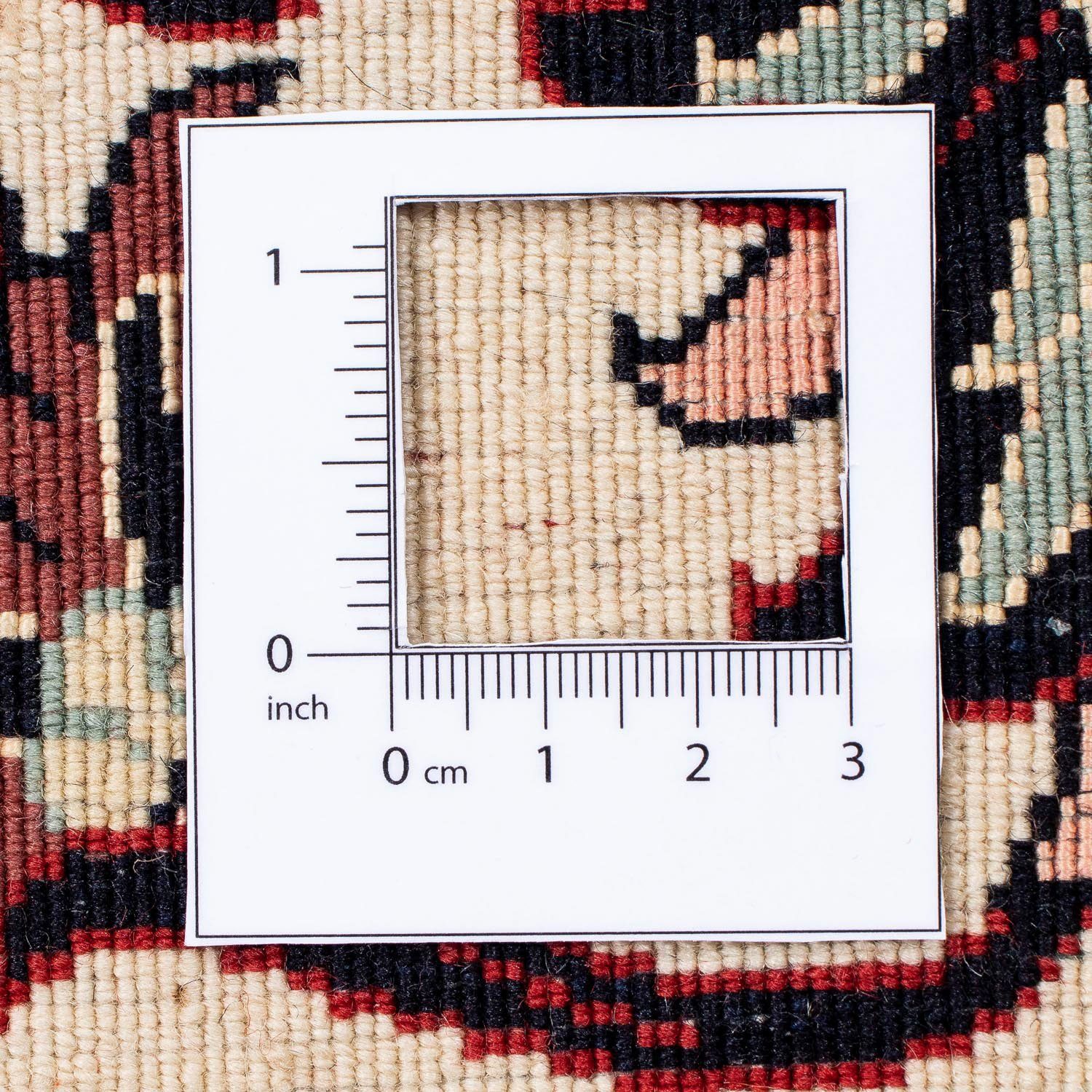 Orientteppich Perser - morgenland, cm - Zertifikat x mit 15 dunkelrot, Einzelstück 284 mm, Wohnzimmer, rechteckig, - Bidjar 241 Höhe: Handgeknüpft