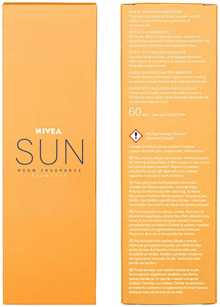 Nivea Sun Raumduft SUN, mit Ombre-Glas Behälter, für ca. 60 Tage Duftabgabe