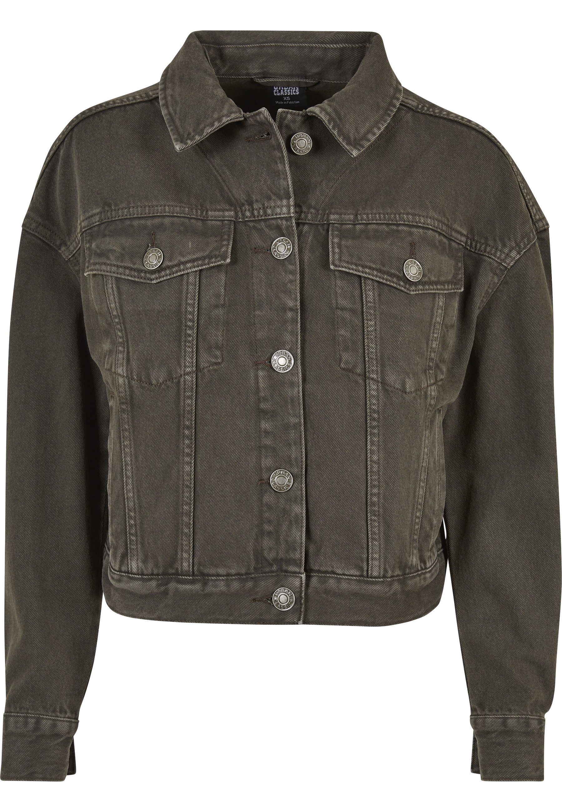URBAN CLASSICS Jeansjacke Urban Classics Damen Ladies Oversized Colored Denim Jacket (1-St)