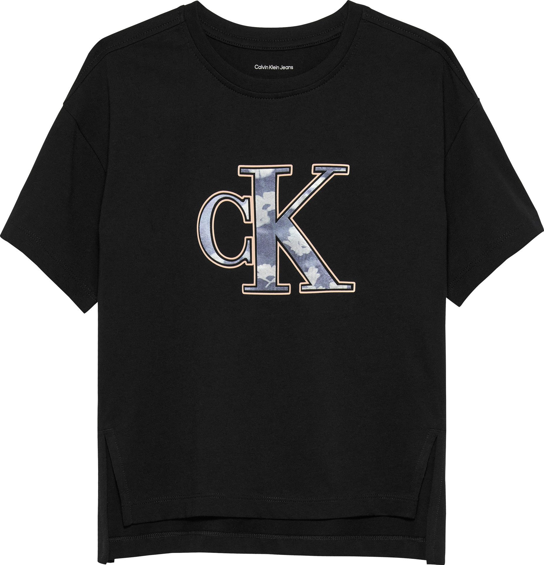 Calvin Klein Jeans T-Shirt FILED IN MONOLOGO TEE für Kinder bis 16 Jahre, cooler Logo-Druck