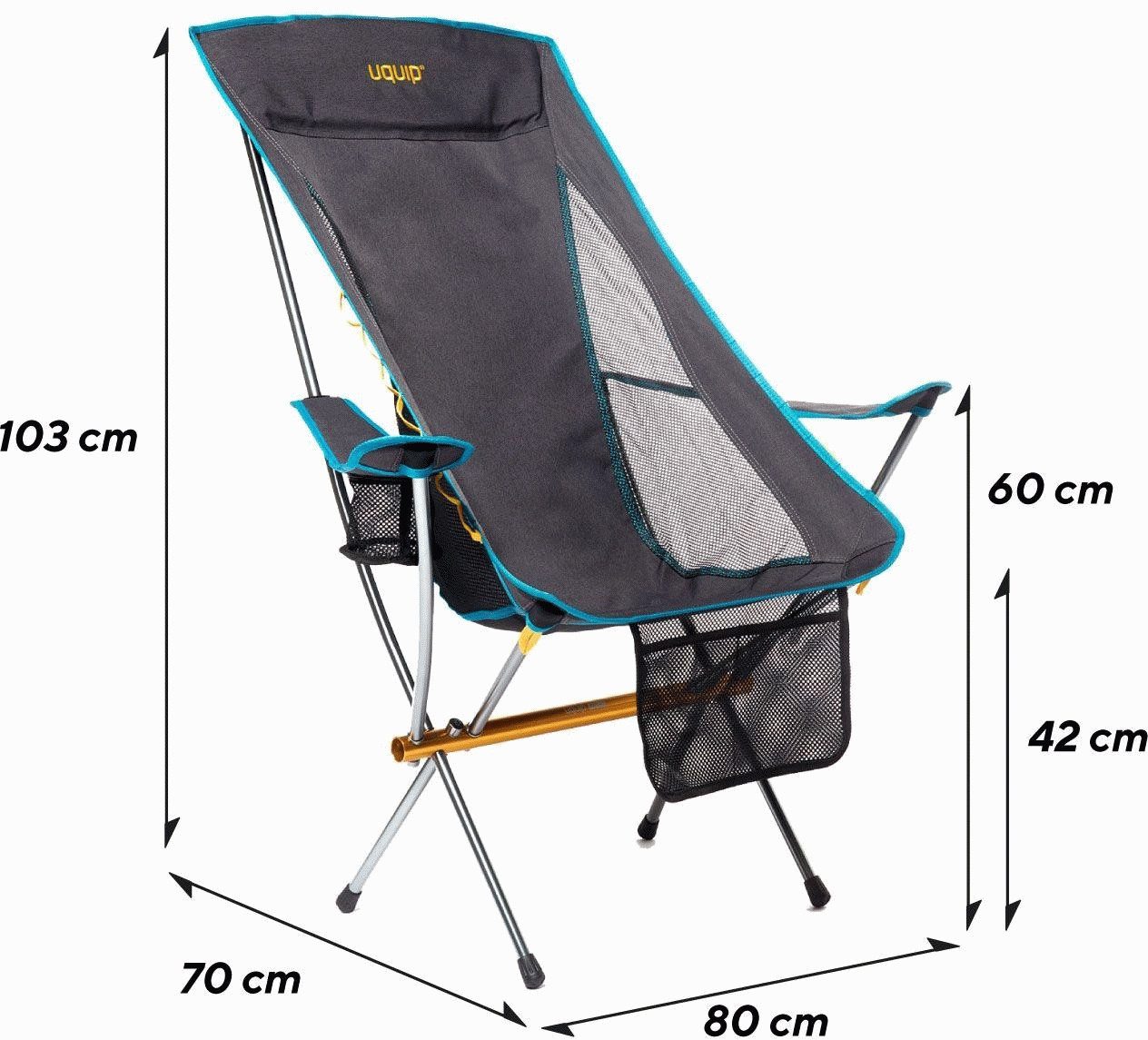 UQUIP Campingstuhl Infinity Lounger