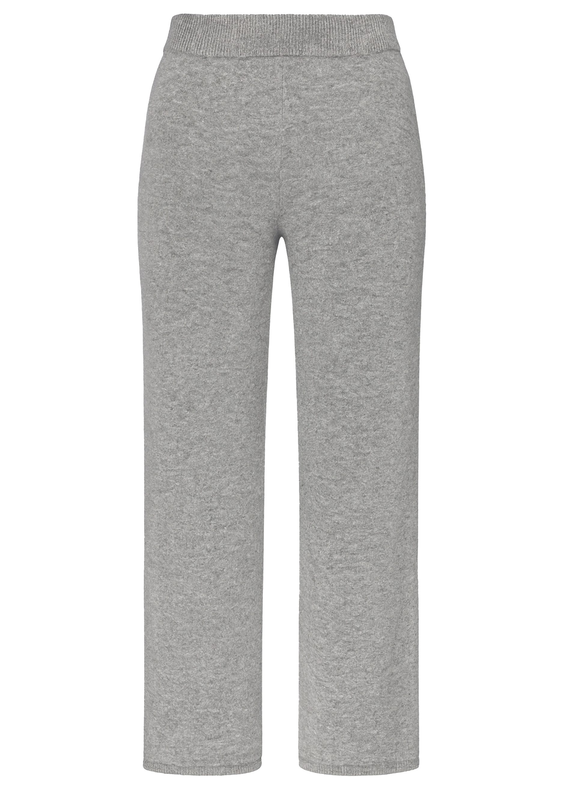 SASSYCLASSY Stoffhose Strickhose mit Kaschmiranteil für Damen Weiche Hose m günstig online kaufen