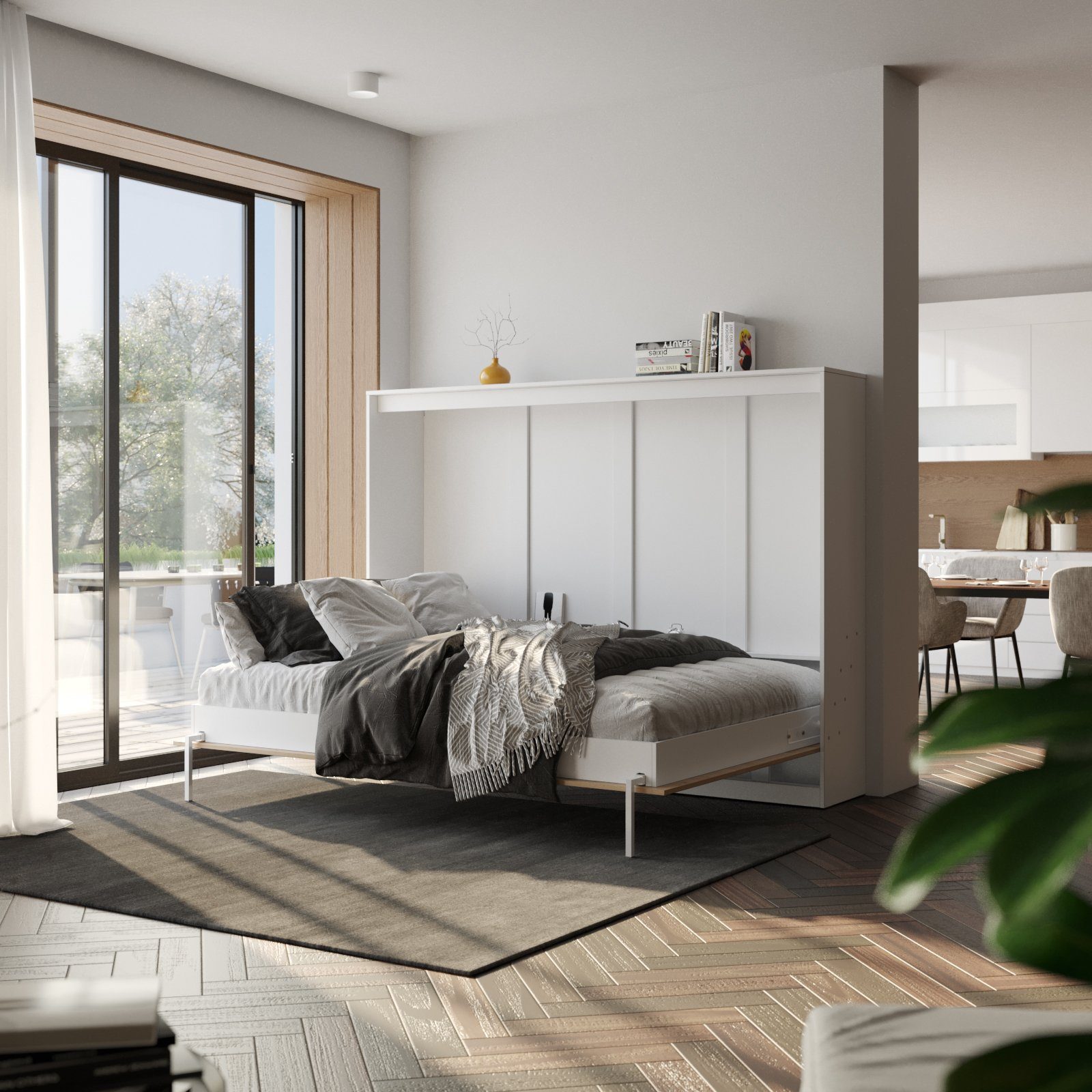 SMARTBett Schrankbett Klassik 100x200 / 140x200 günstig online kaufen