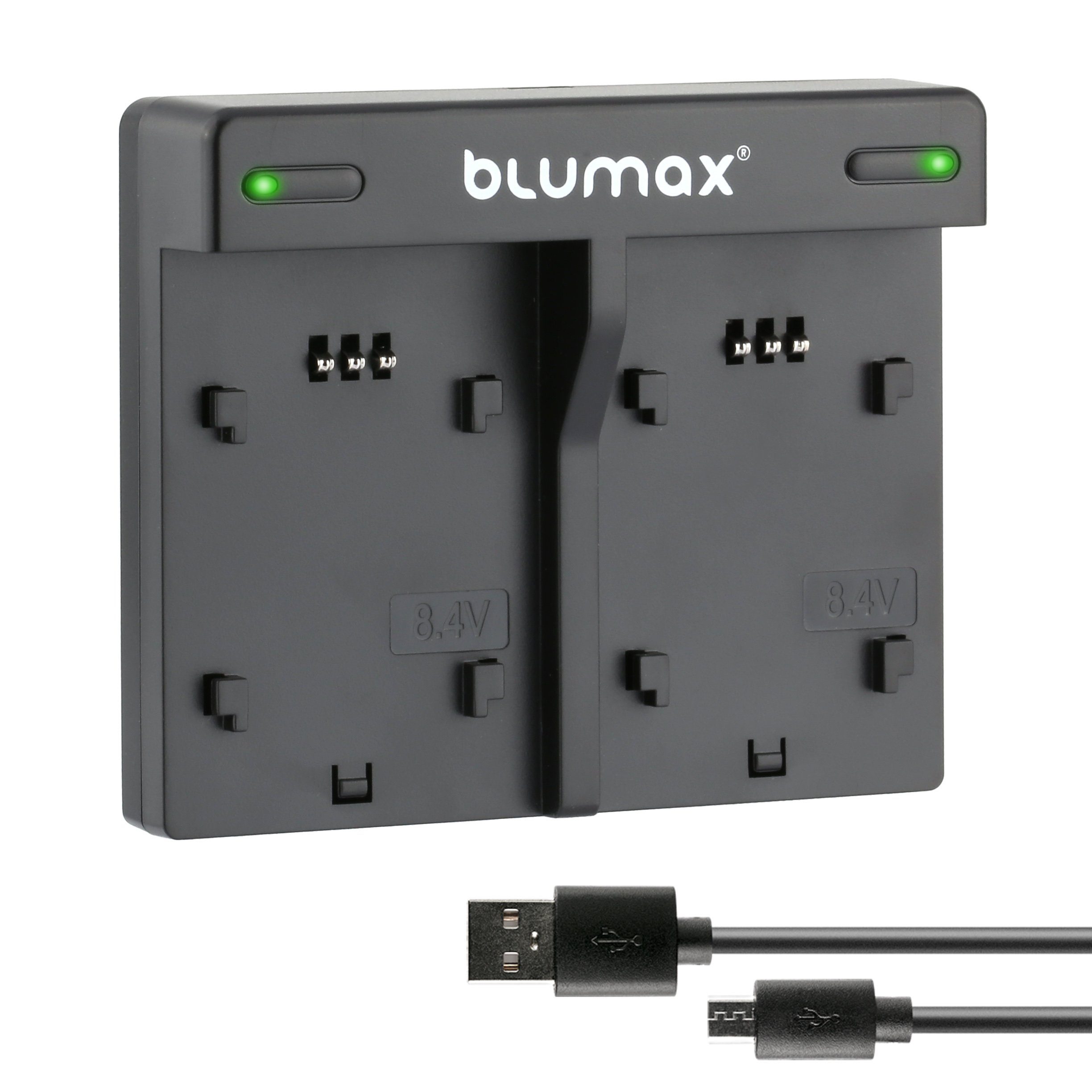 Blumax Set mit Lader K-3 K7 K3 Kamera-Akku D-Li90 mAh Pentax für 1600