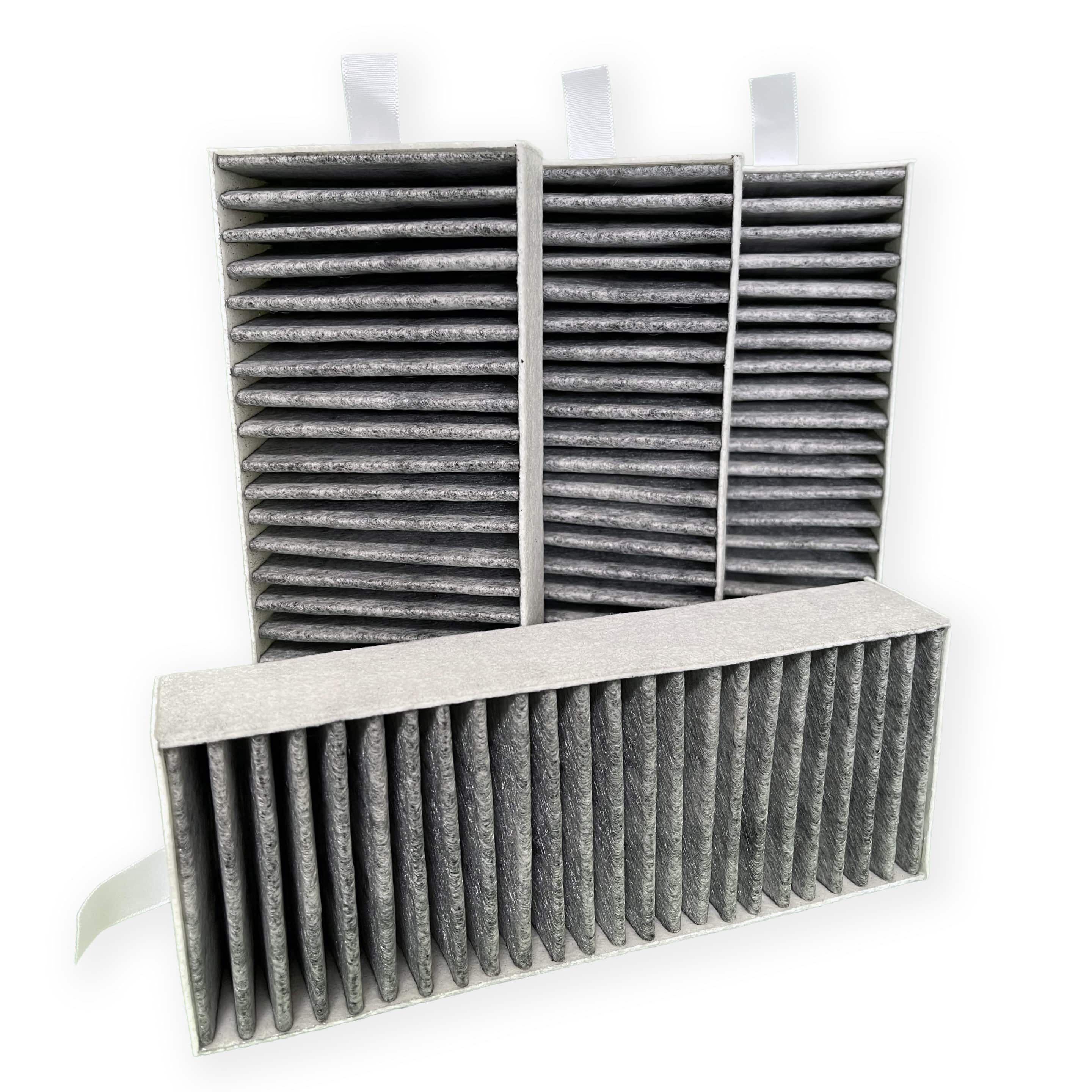 AIR2GO Aktivkohlefilter für Bosch CleanAir 17004796 HEZ9VRUD0 HZ9VRCR0 (4St), Zubehör für Aktivkohlefilter für BOSCH HEZ9VRCR0(00), HEZ9VRPD0(00), HEZ9VRUD0(00), PIE611B15E, PIE611B15E/01, PIE611B15E/02, PIE695B15E, PIE895B15E/01, PVQ721F25E, PVQ795F25E, PVQ811F15E/01, PVQ811F15E/02, PVQ811F15E/03, PVQ811F15E/20, PVQ890F25E, PVQ895F25E, PXX895D66E(00), PXX895D66E/01, PXX895D66E/02, PXX895D66E/03, PXX895D66E/20, Passend für Dunstabzugshauben von BOSCH