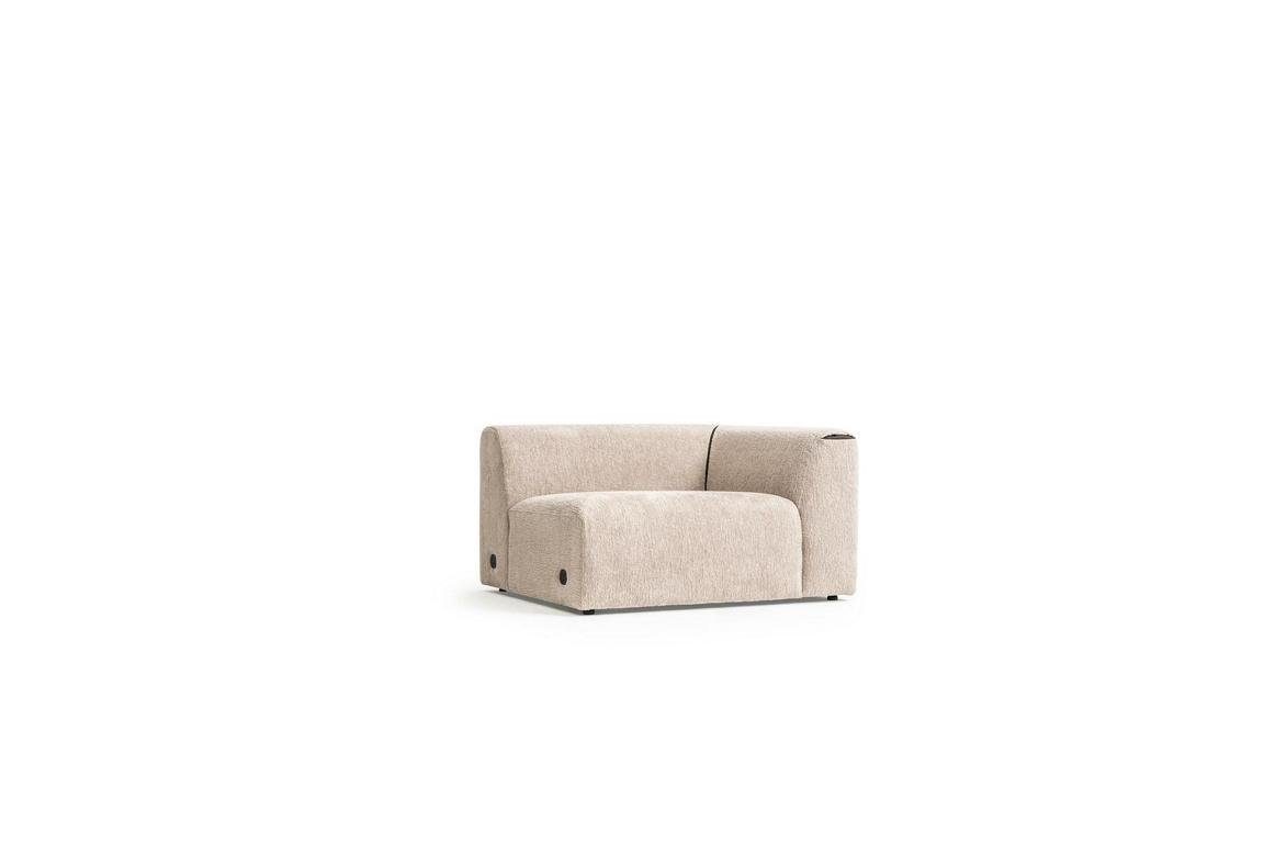 Couch Teile, 4 Wohnlandschaft JVmoebel Moderne in Made Holzmöbel Europe 450cm Neu, Sofas Große Big-Sofa