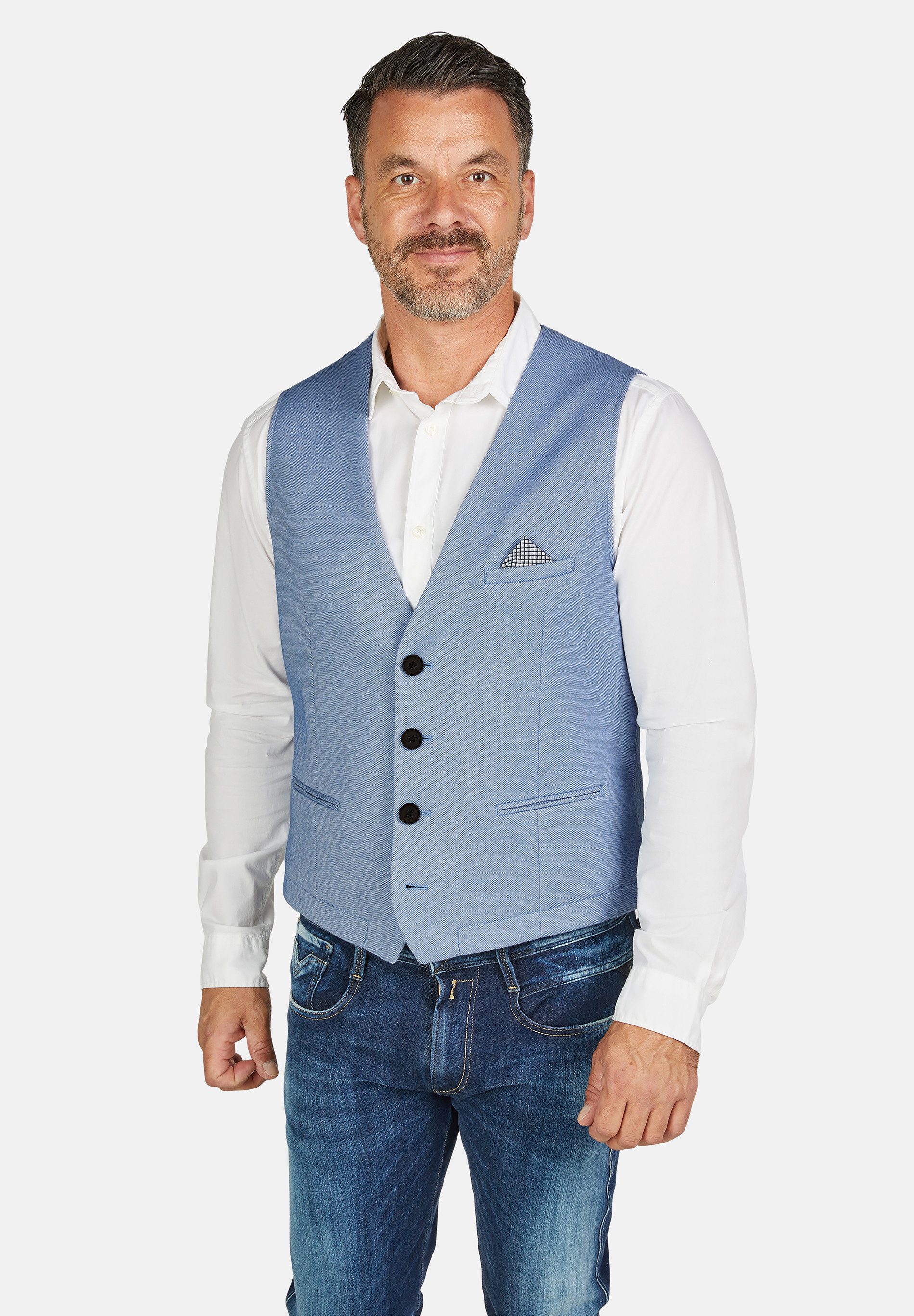 Calamar Anzugweste Weste Cotton Blend