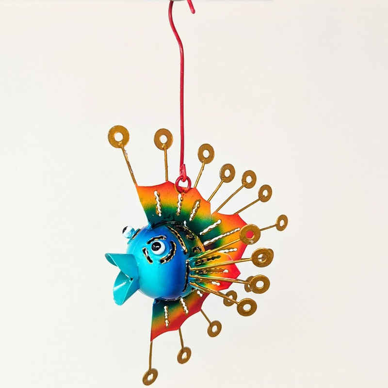 ThoKuToys Dekofigur Kleine Unterwassertiere zum Aufhängen / Metall-Figuren