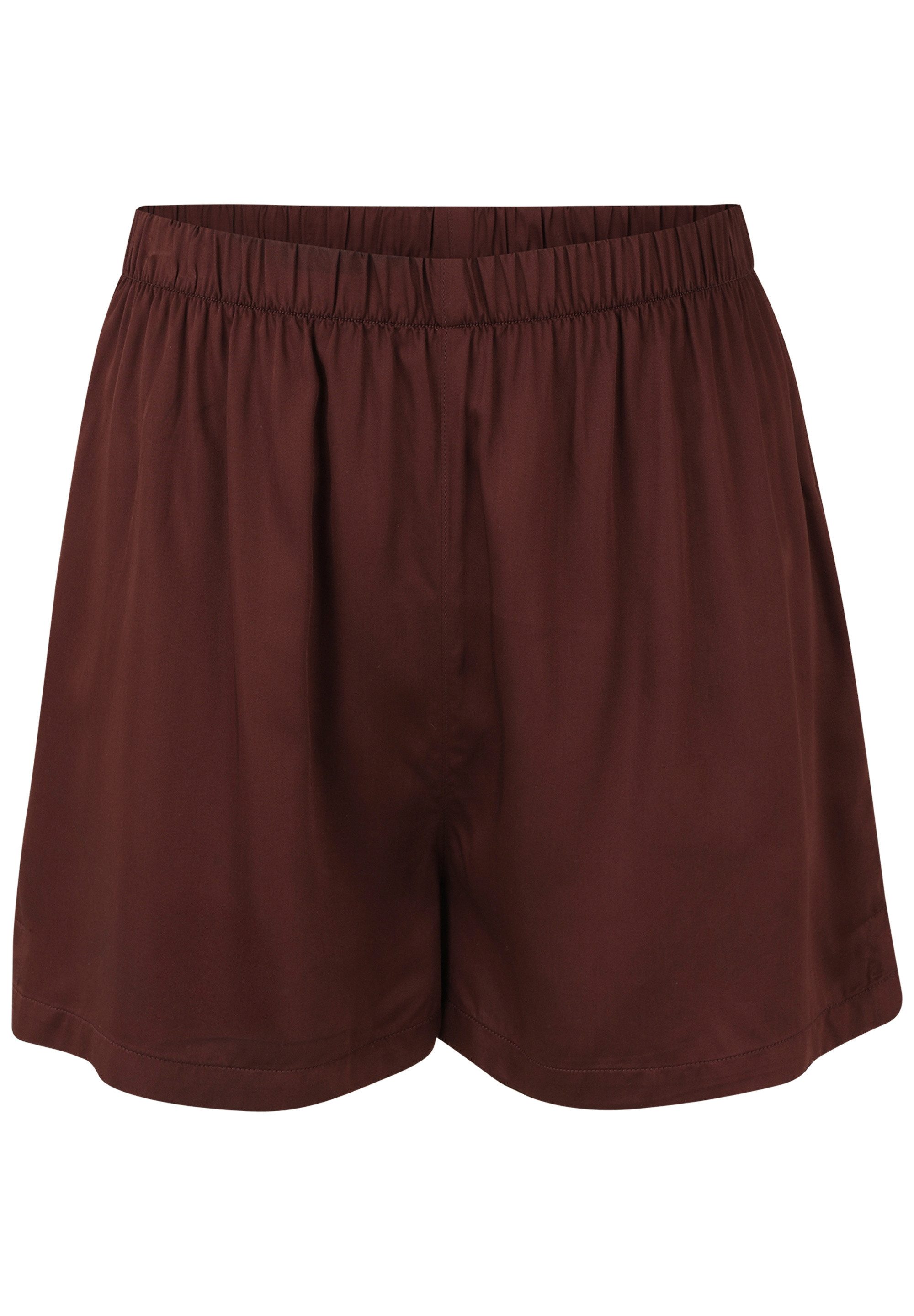 Les Lunes Pyjamahose BLOOM Sleep Shorts shiny Schlafshorts, Satin Optik, Nightwear, atmungsaktiv, Sleepwear