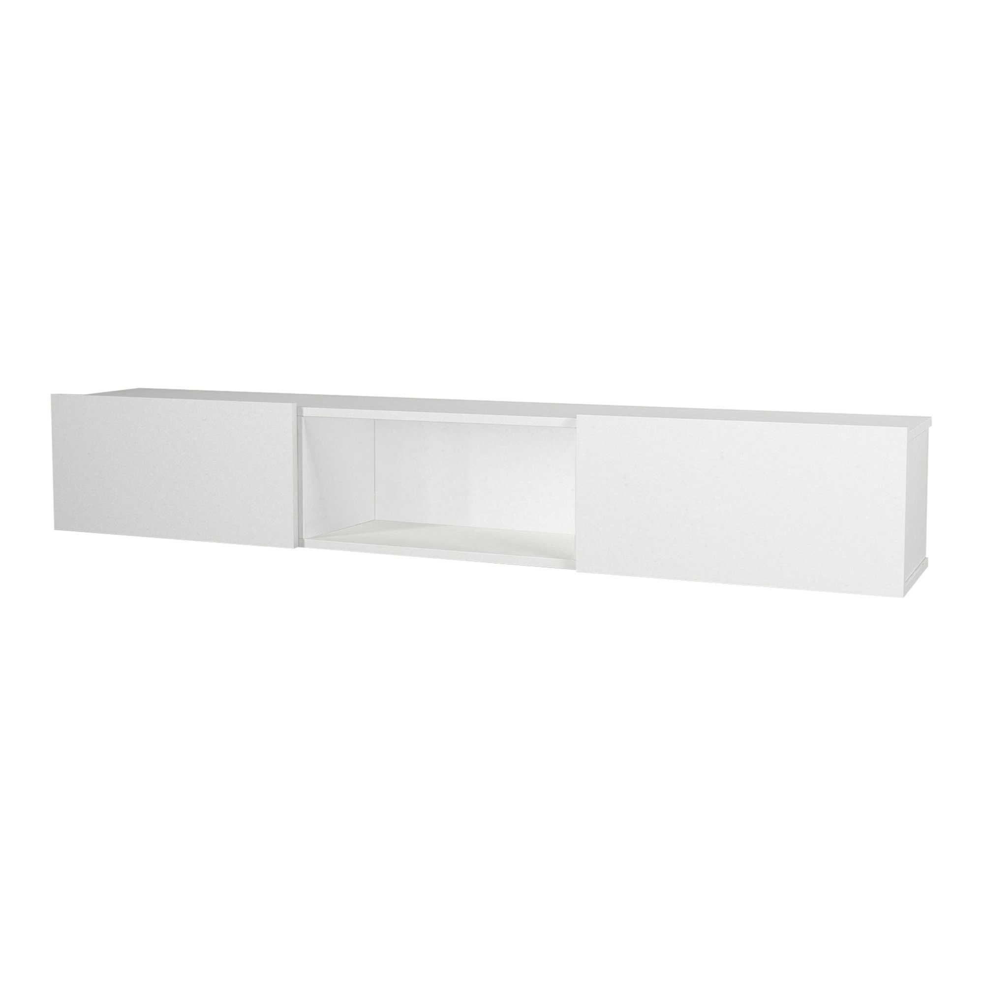 en.casa Lowboard, »Paltamo« Fernsehschrank 180x31x29,5cm Weiß günstig online kaufen